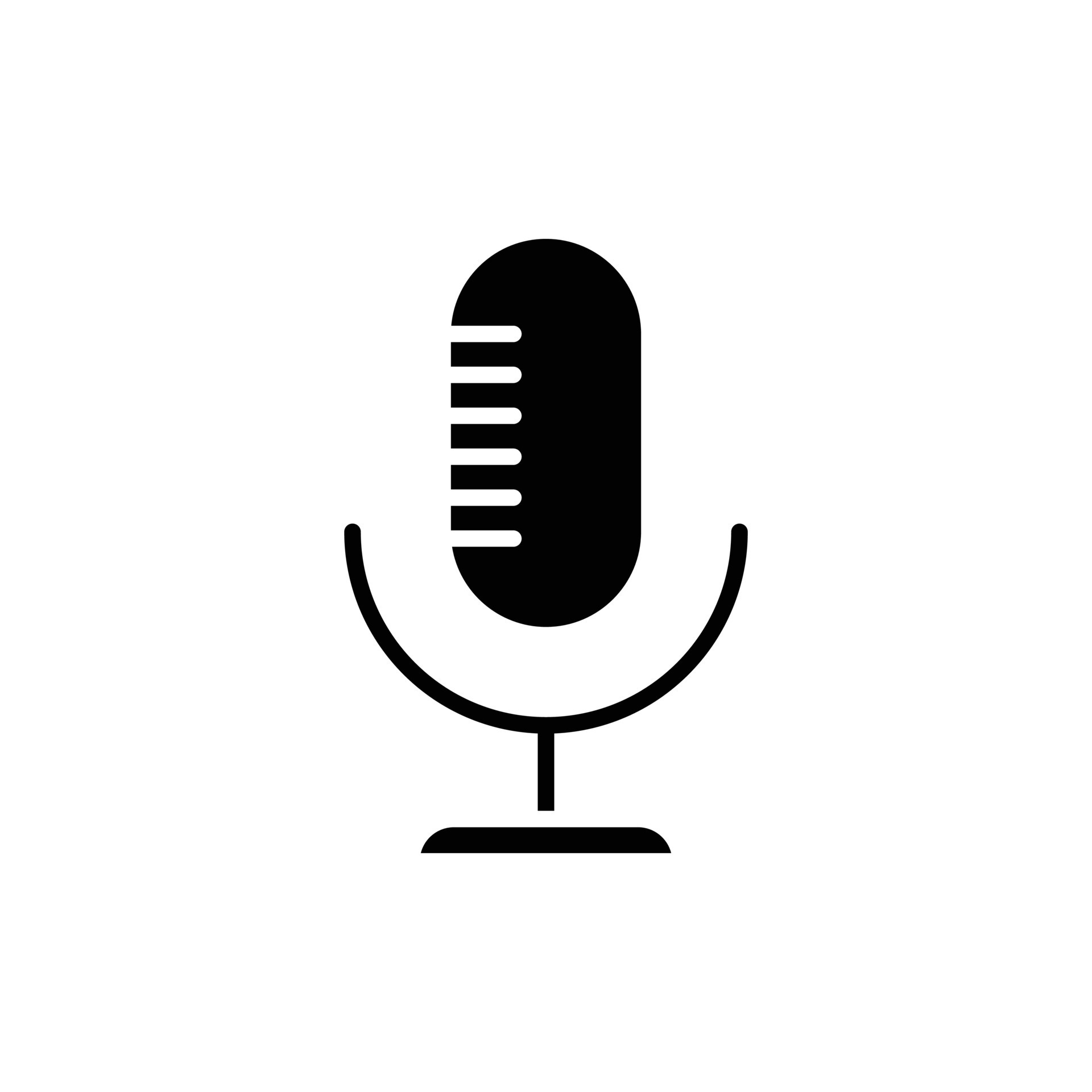 Voice recording icon 49359314 vector art at vecteezy