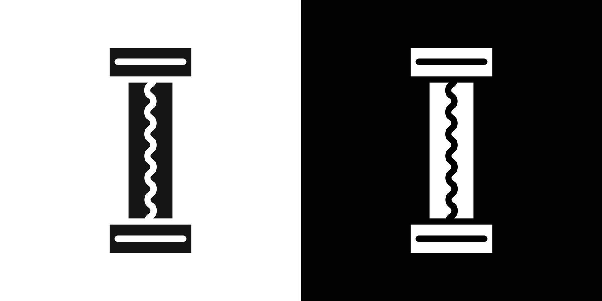 Electric fuse icon Flat fill set collection vector