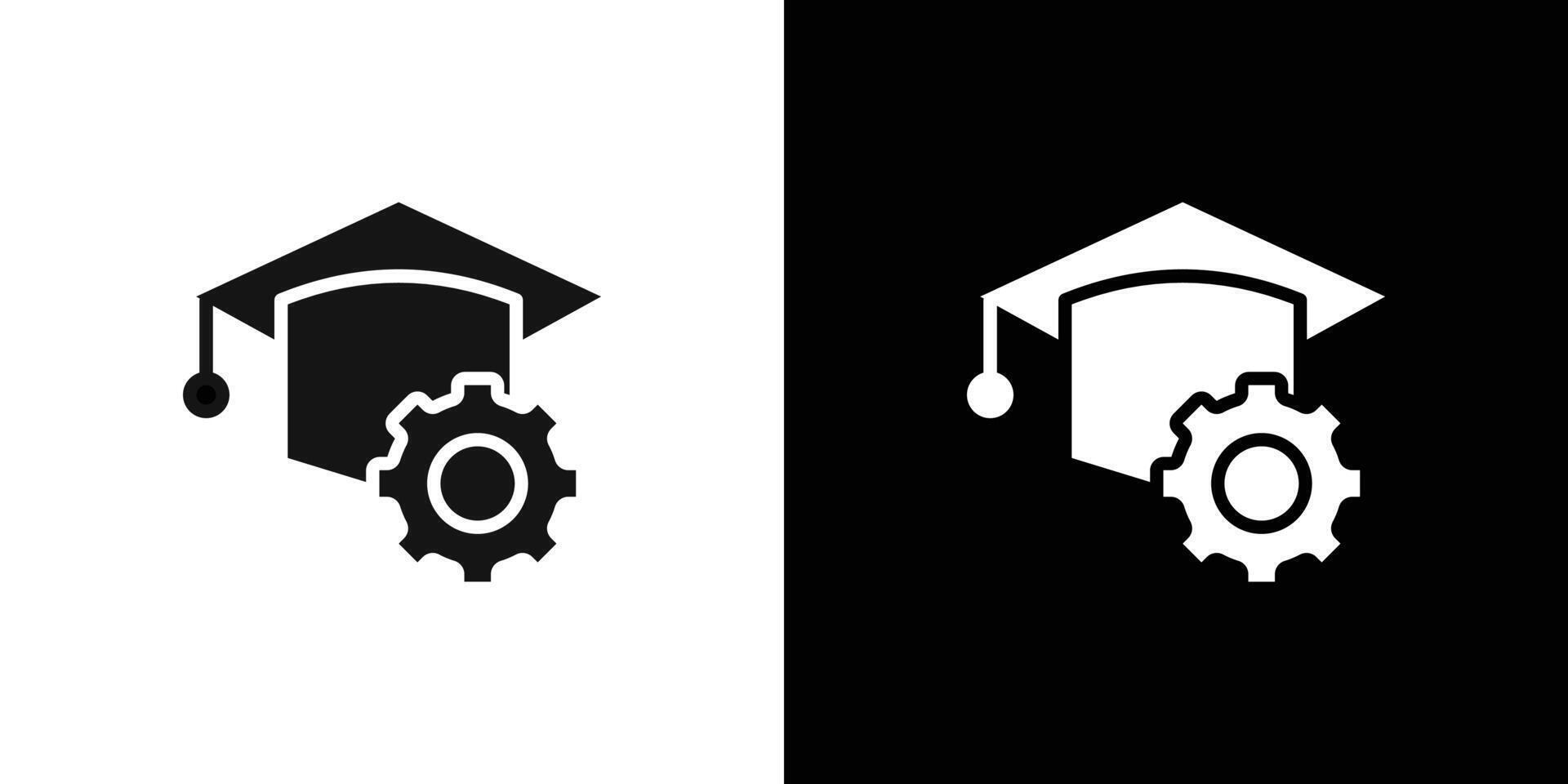 Engineering education icon Flat fill set collection vector