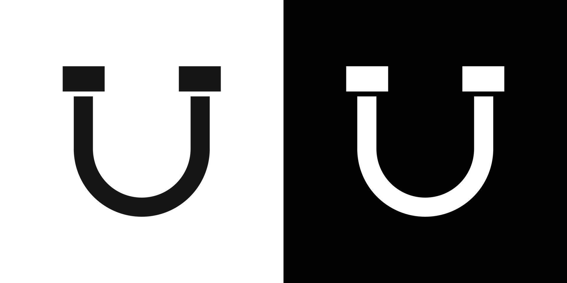 Horseshoe icon Flat fill set collection vector