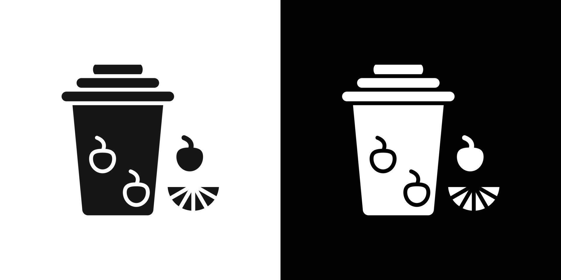 Leftovers Disposal icon Flat fill set collection vector