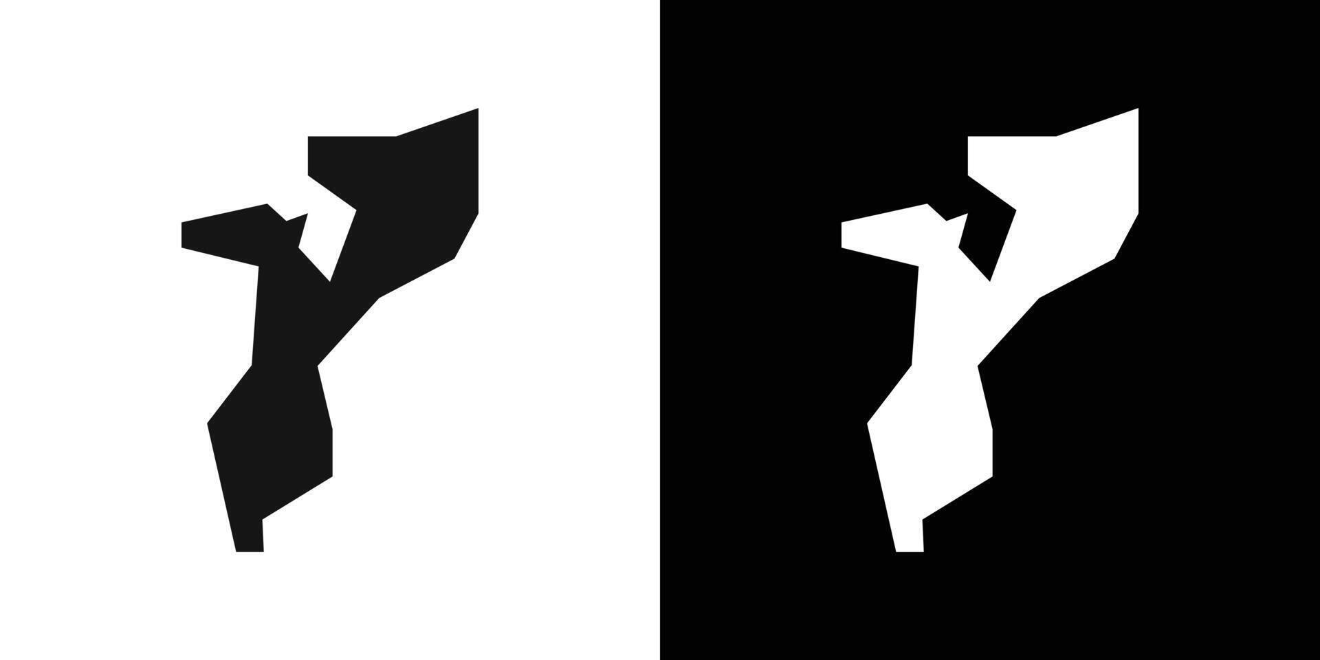 Mozambique map icon Flat fill set collection vector