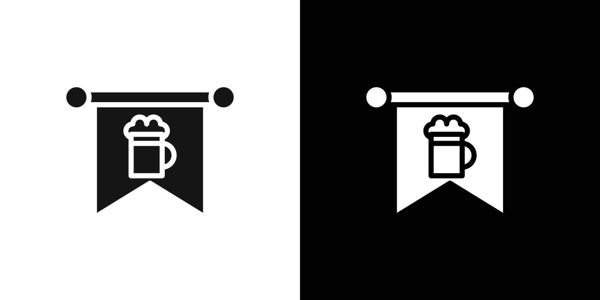oktoberfest icon Flat fill set collection vector