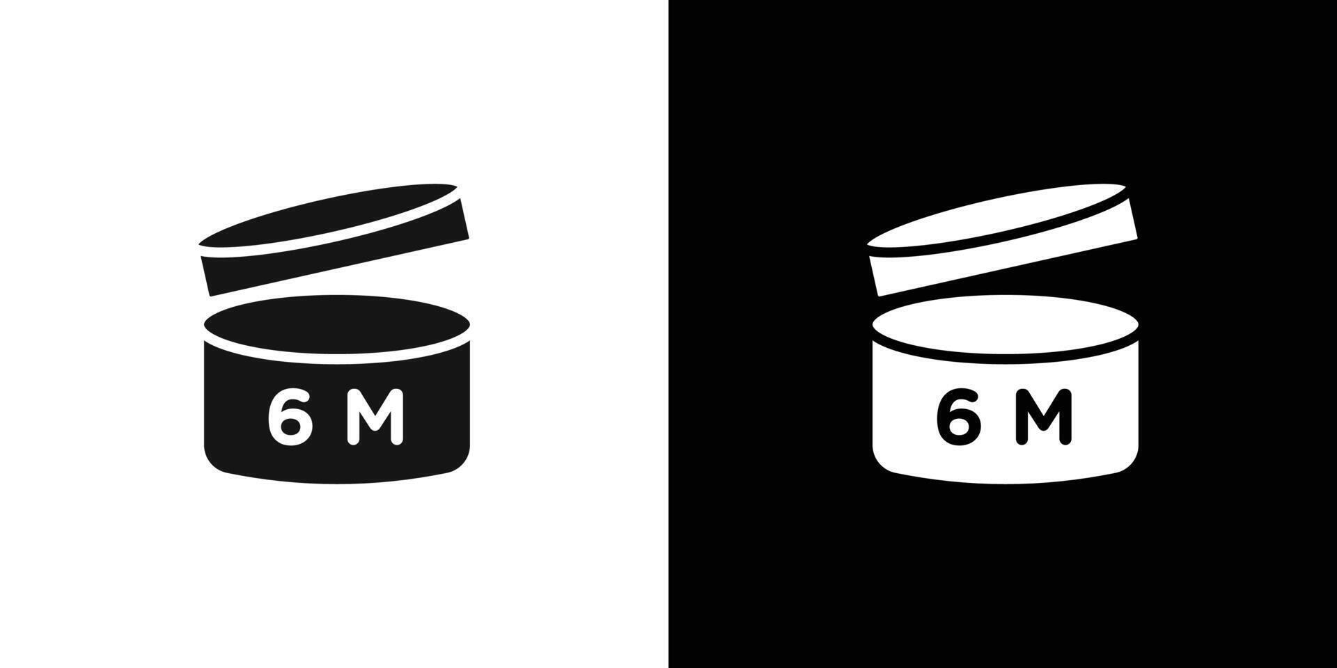 Pao 6m icon Flat fill set collection vector