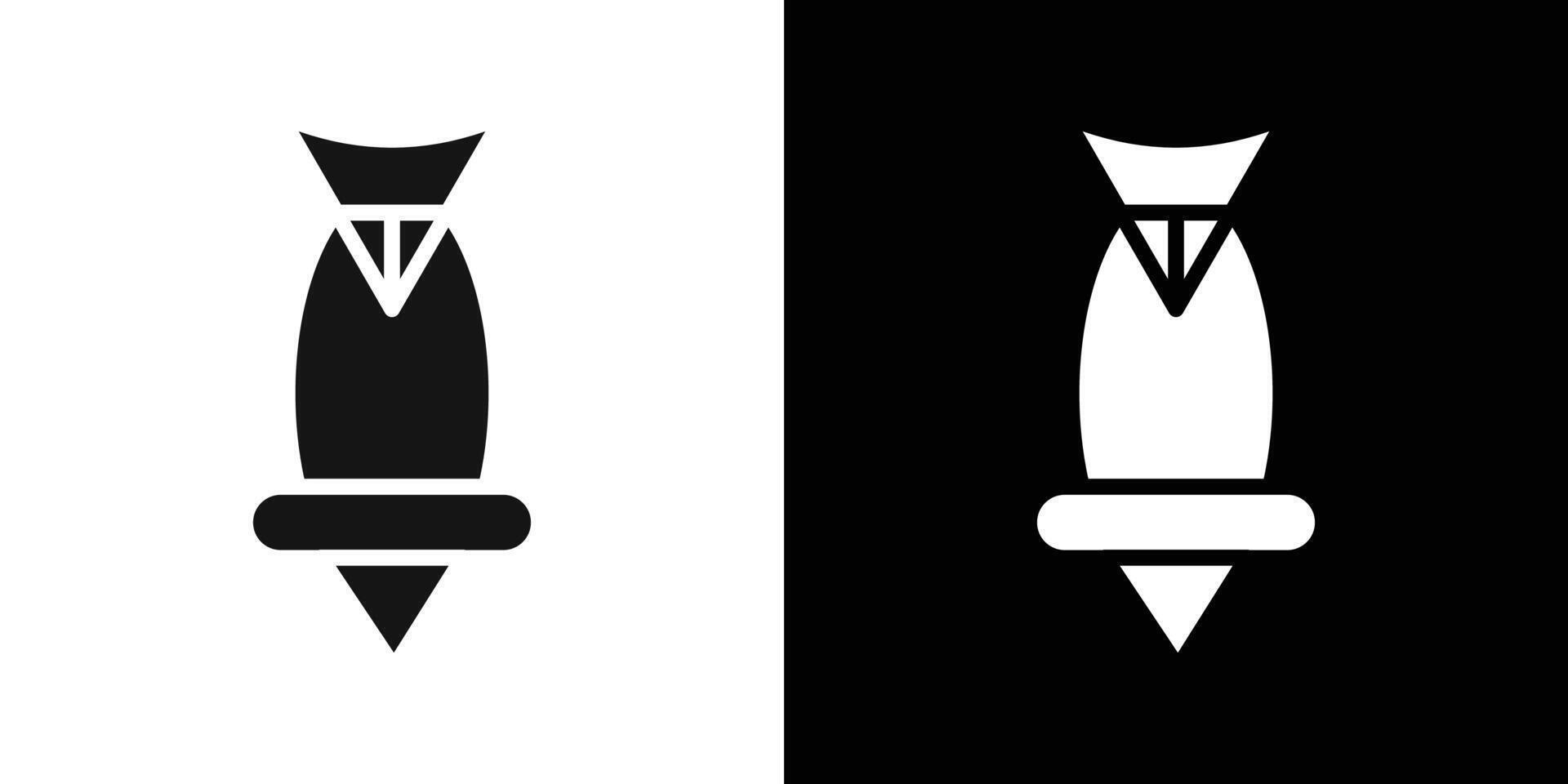 Pastry bag icon Flat fill set collection vector
