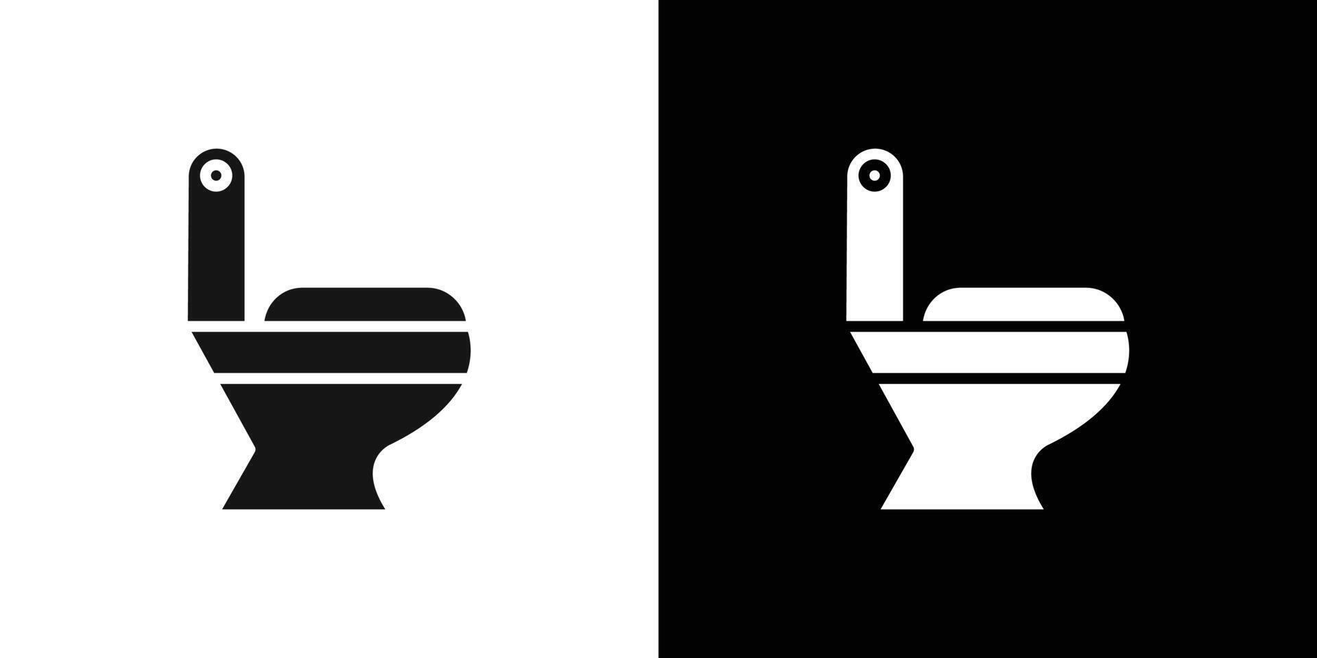 Rest room icon Flat fill set collection vector
