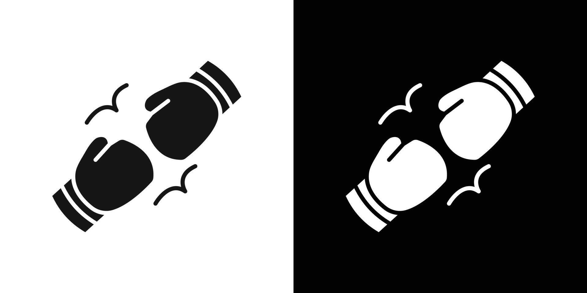 Rivalry icon Flat fill set collection vector