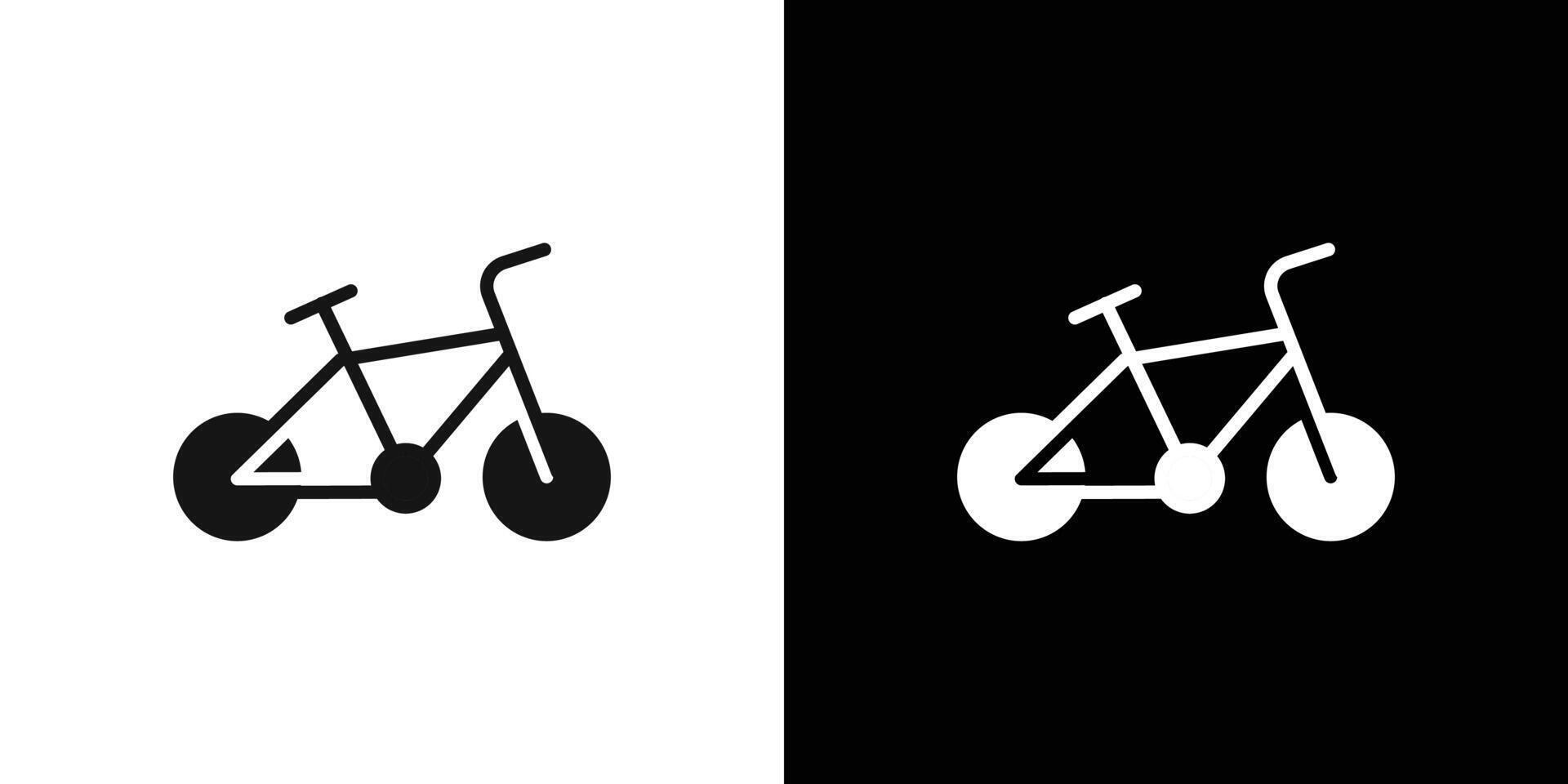 Road Bike Bicycle Icon Flat fill set collection vector