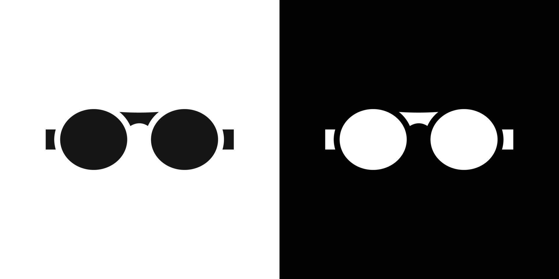 shutter sunglasses icon Flat fill set collection vector