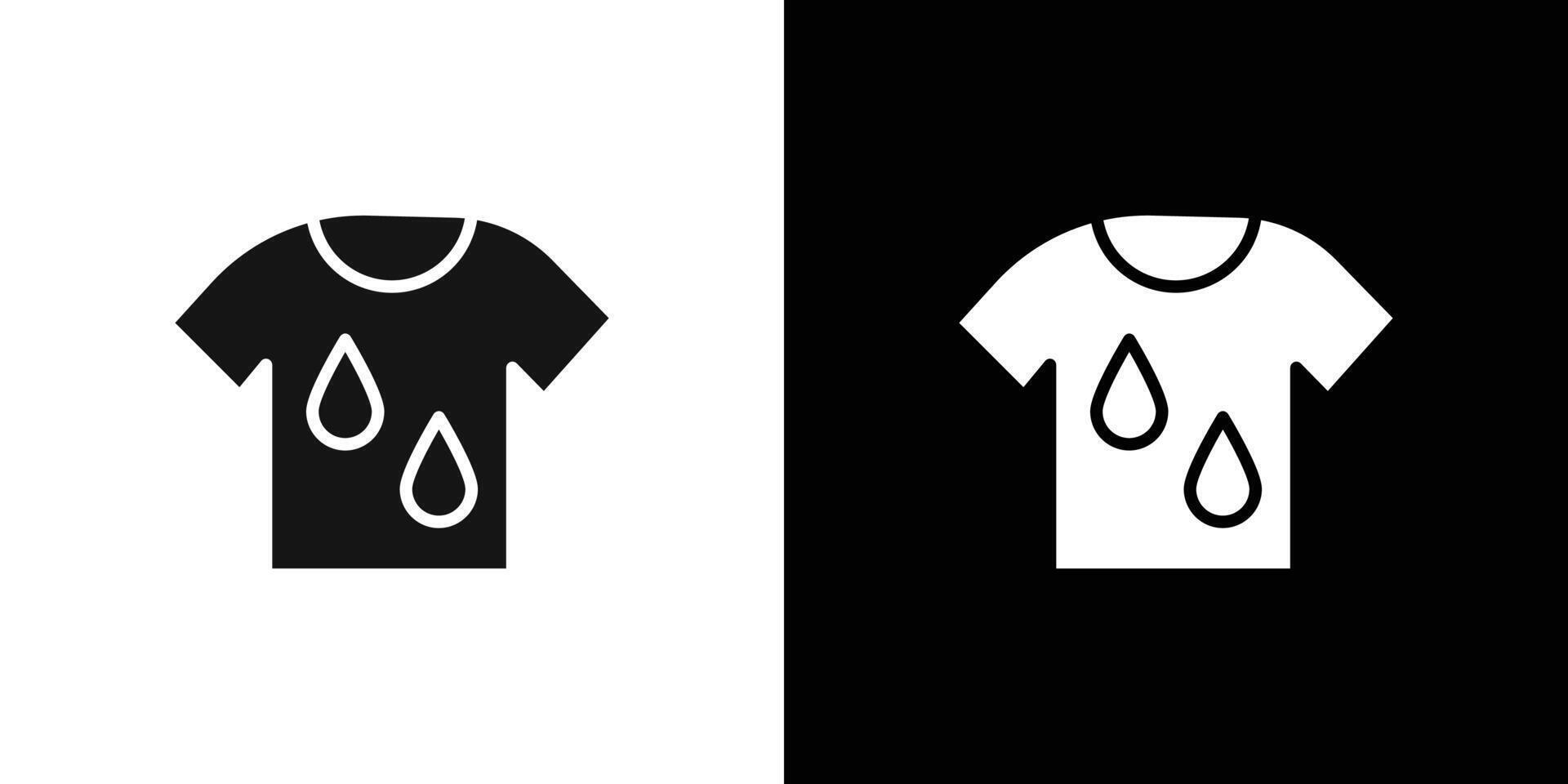 Softener clothes dirt icon Flat fill set collection vector