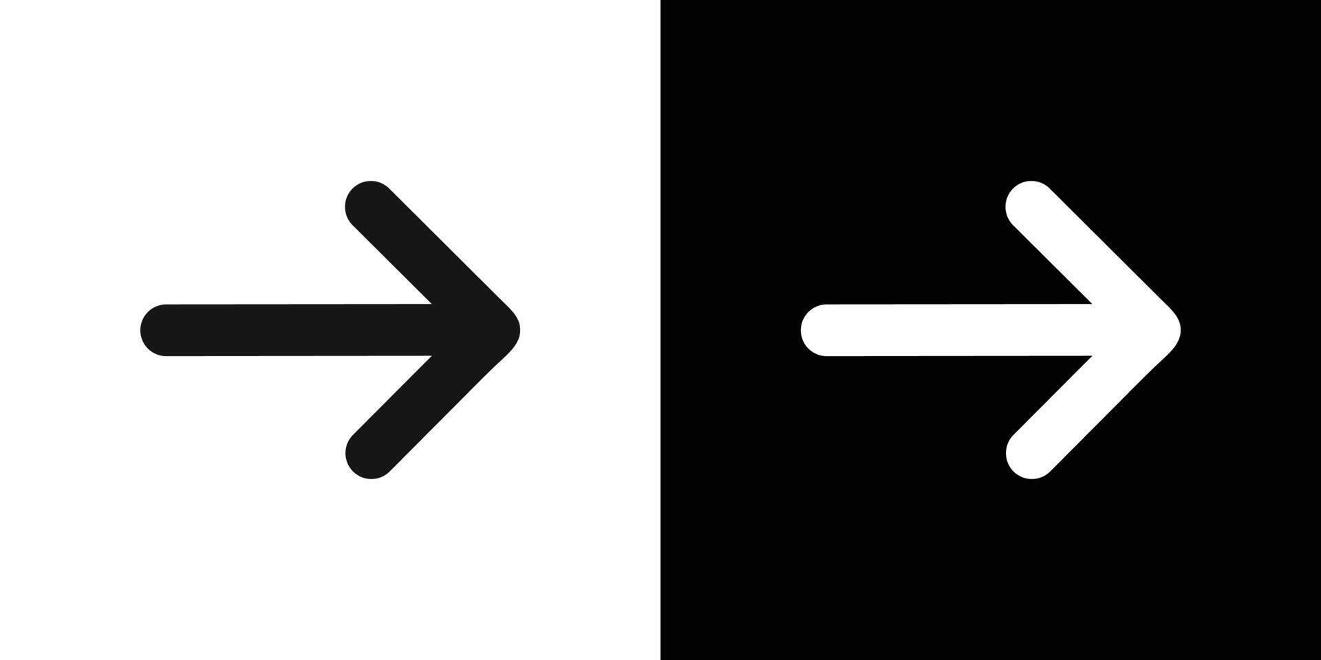 Undo arrow sign icon Flat fill set collection vector