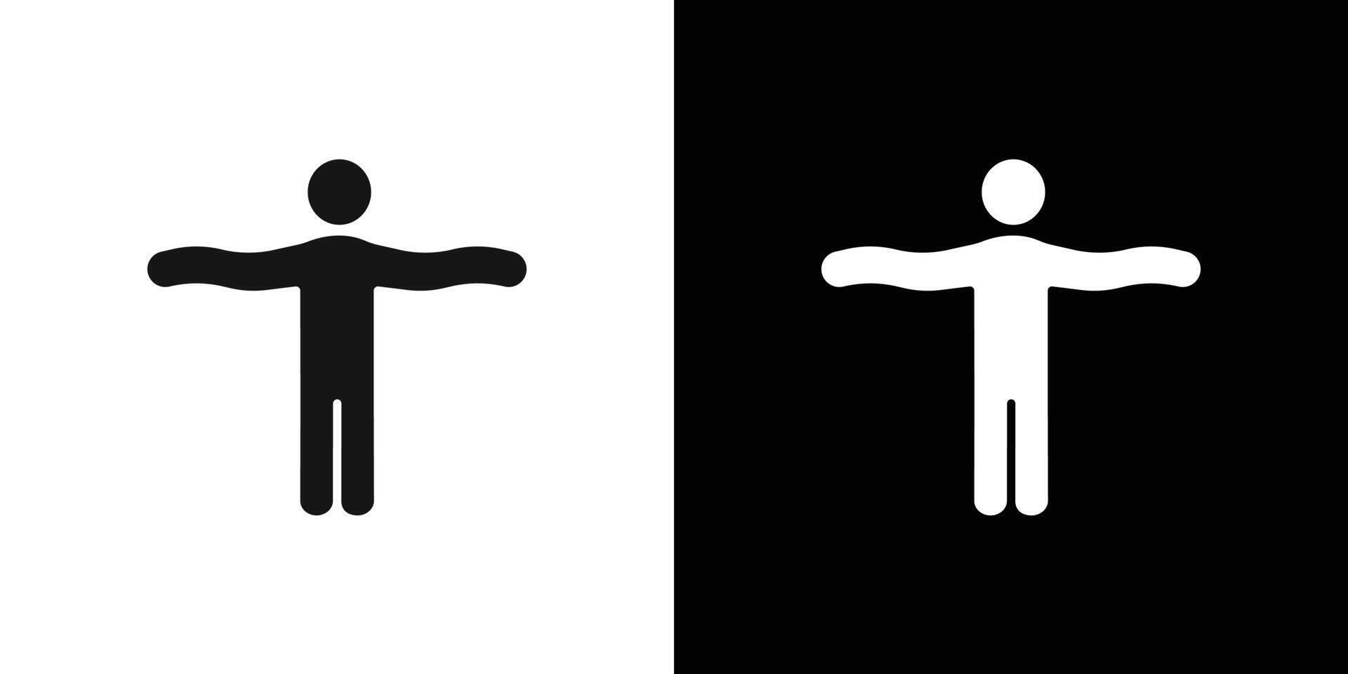 Flexibility icon flat line symbol set. vector
