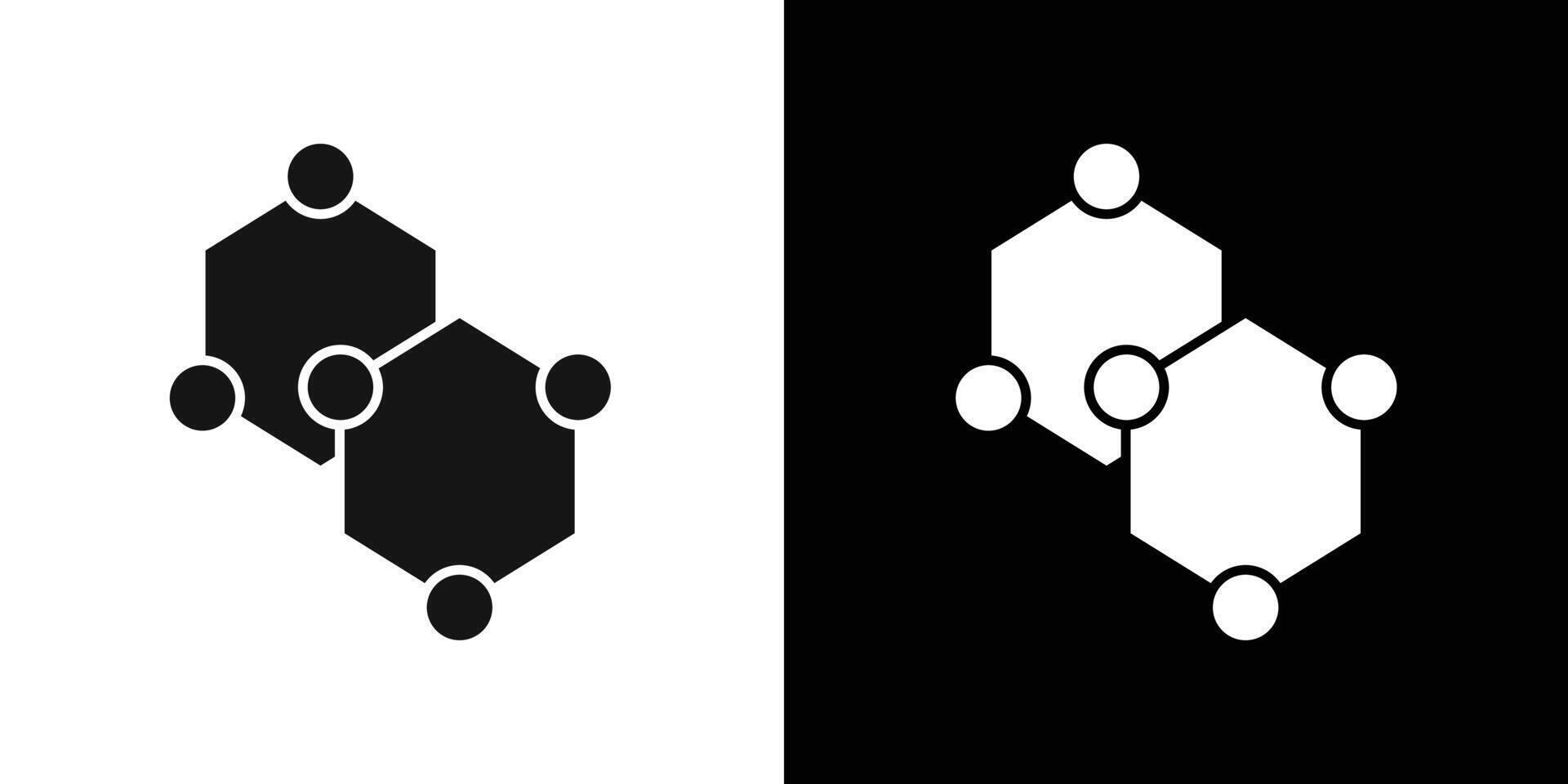 Graphene icon flat line symbol set. vector