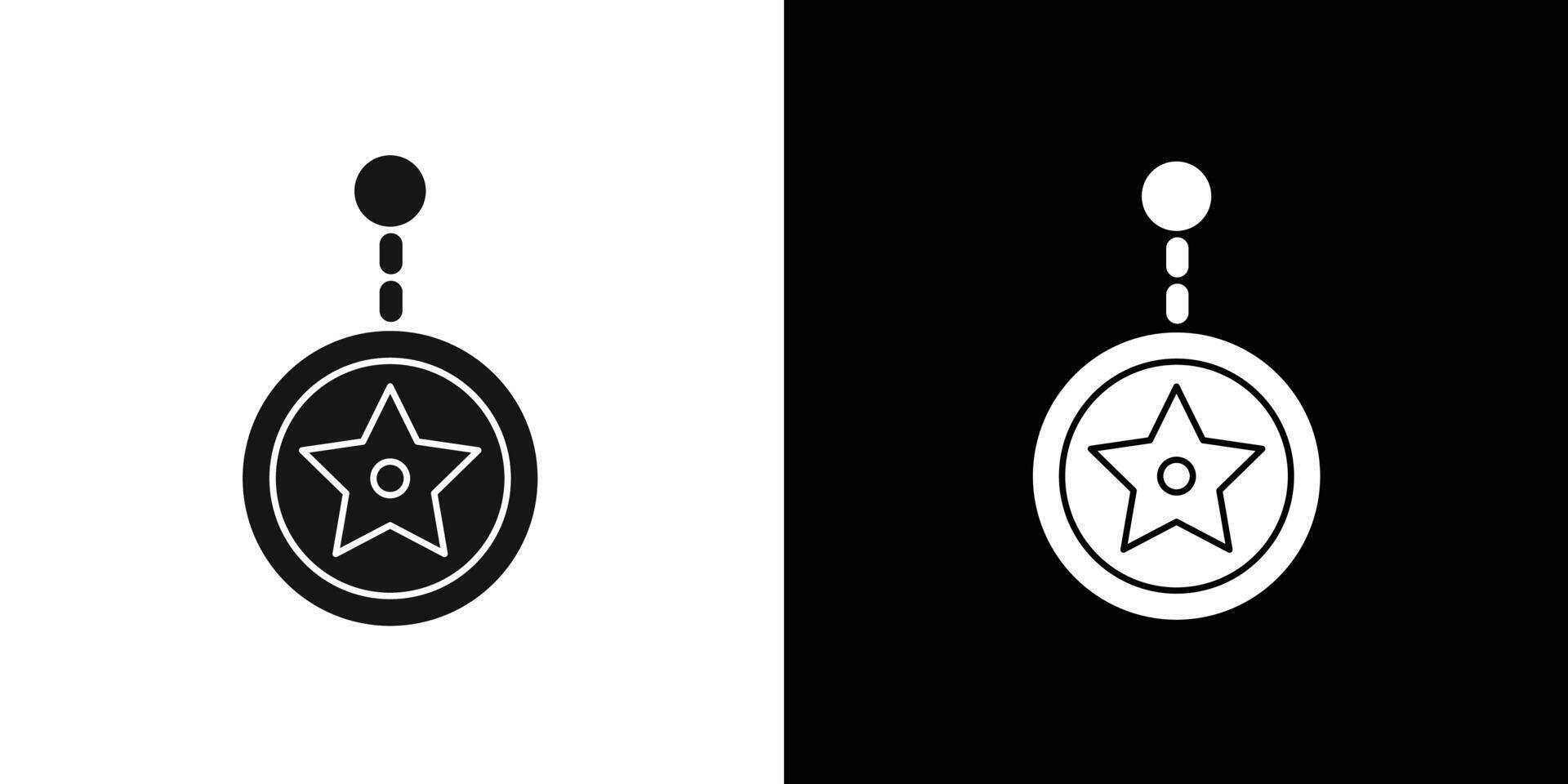 Key Chain Icon flat line symbol set. vector