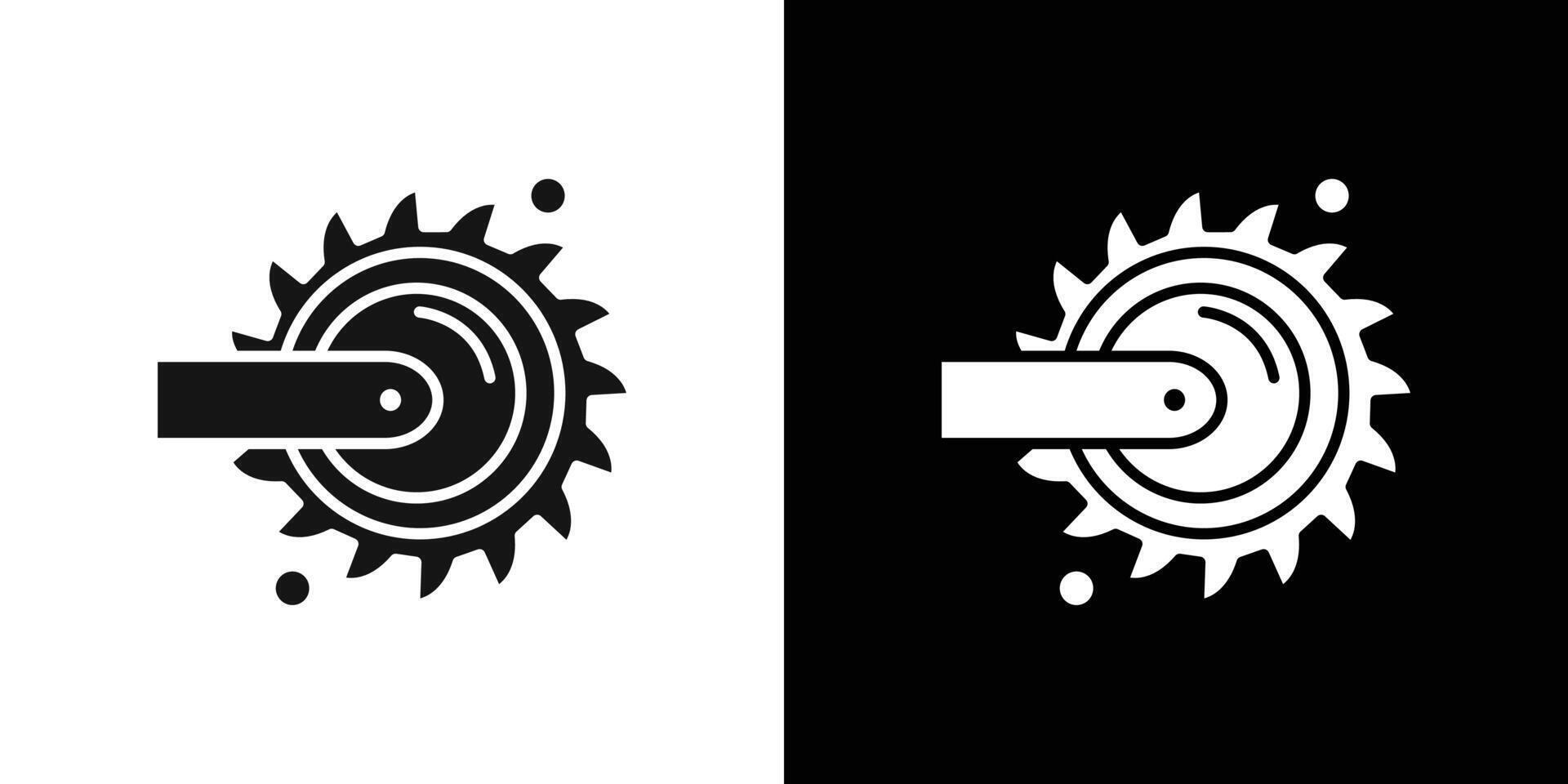 Bucket wheel excavator icon flat line symbol set. vector