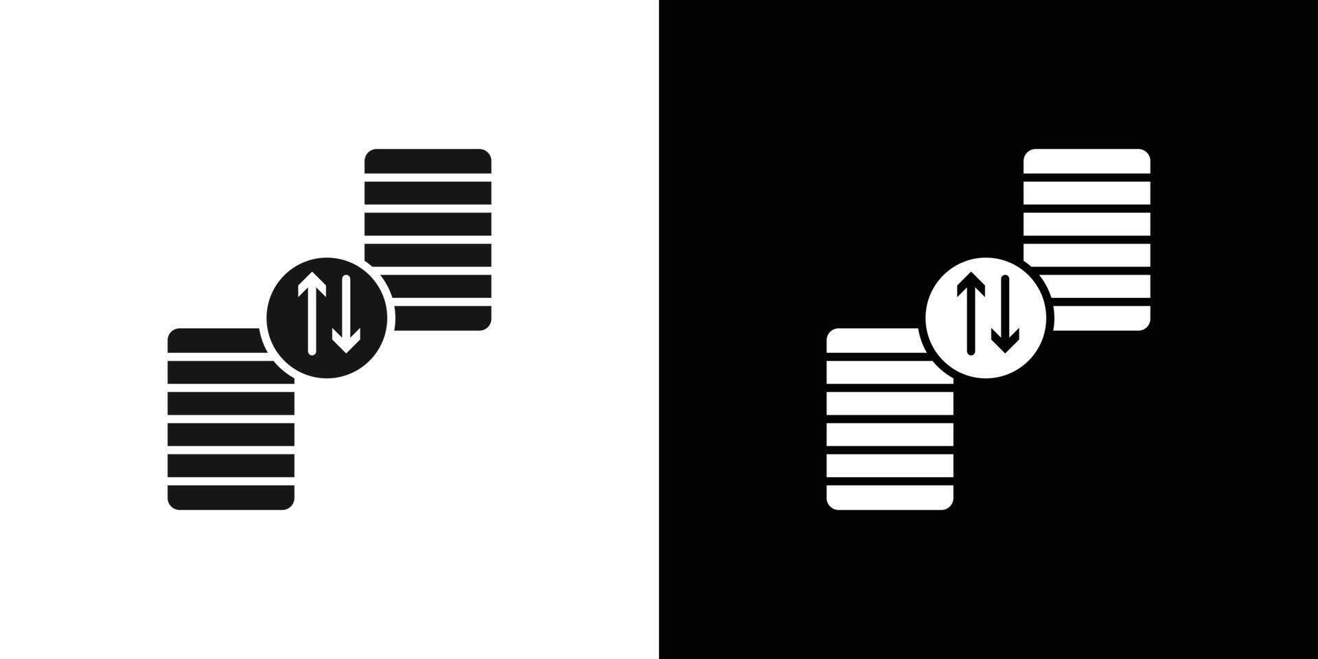 case priority icon Flat set outline vector