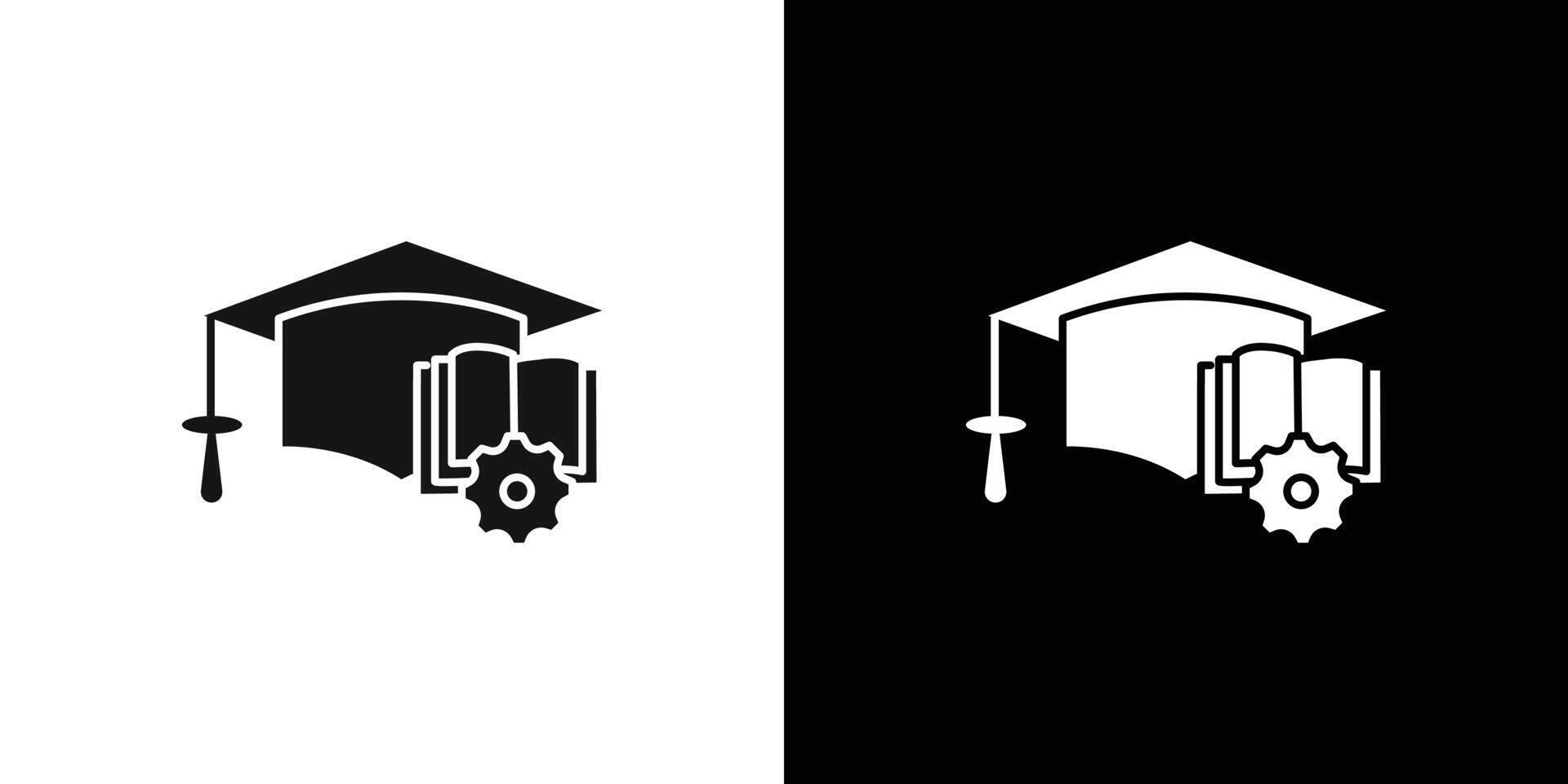 Engineering education icon flat line symbol set. vector