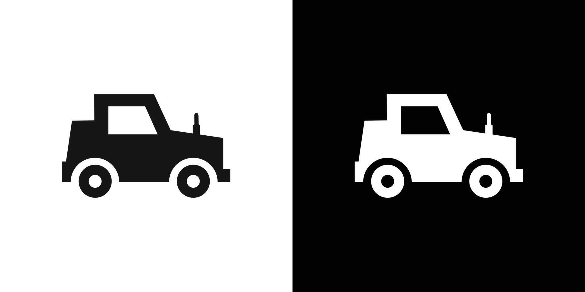 Road roller icon Flat set outline vector