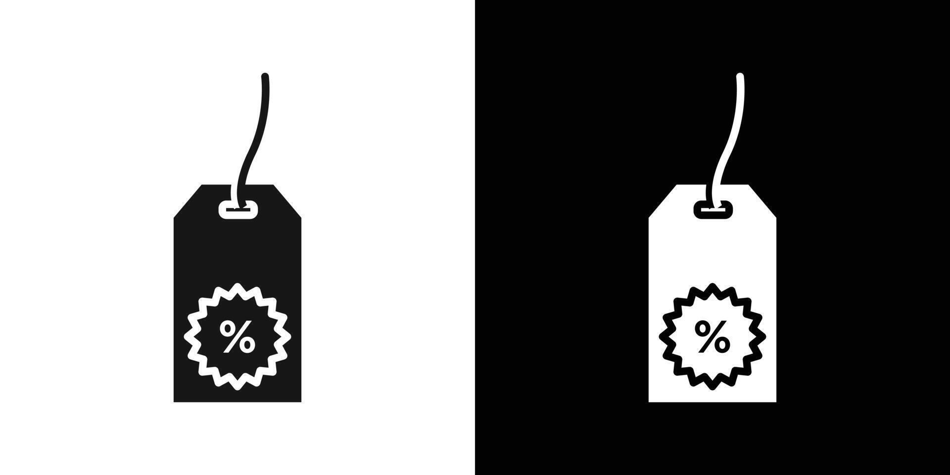 Discount on Sale icon Black line art logo set vector