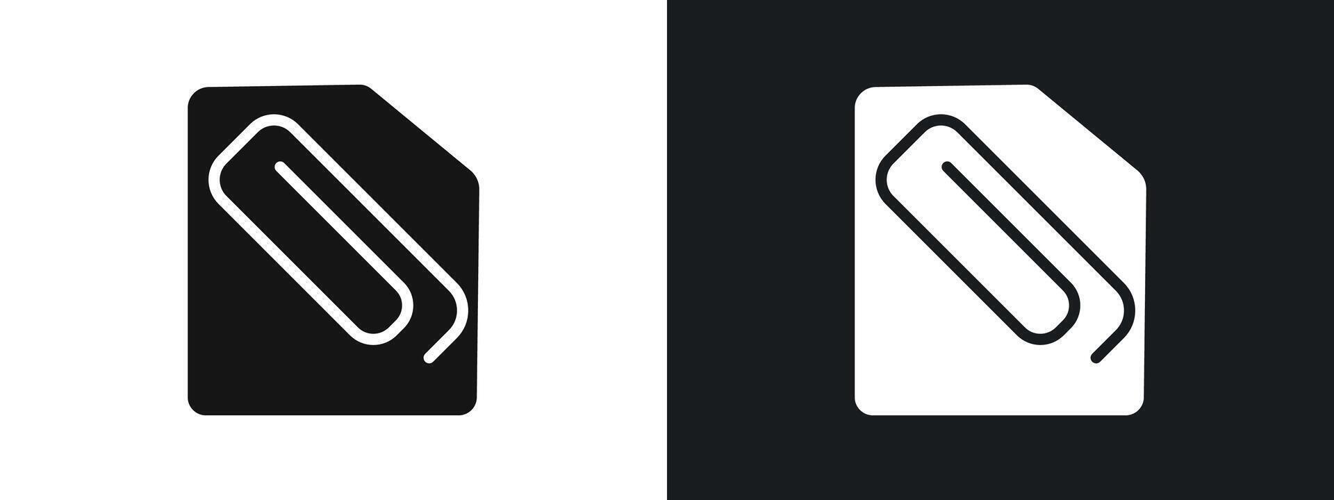 Enclosure icon linear graphics set in black vector