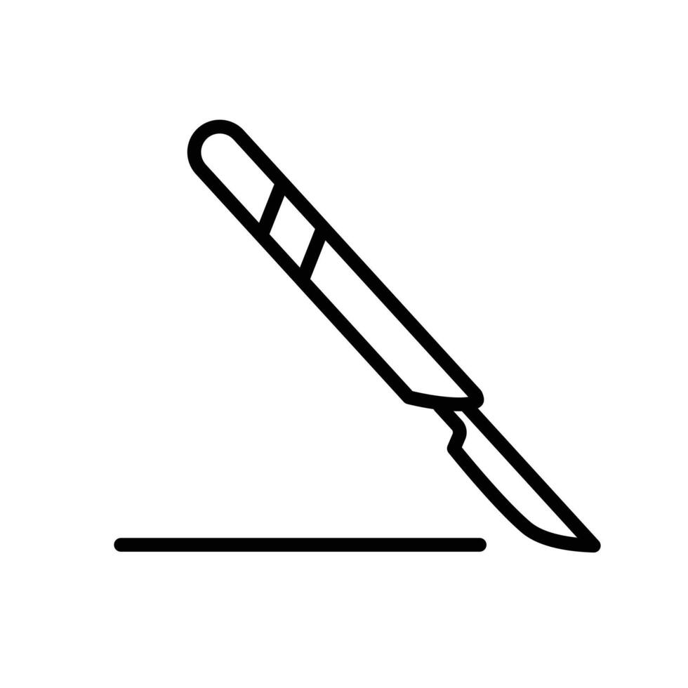 surgery icon Logo symbol outline set vector