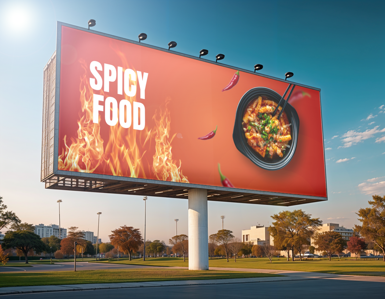 Big Billboard Mockup psd