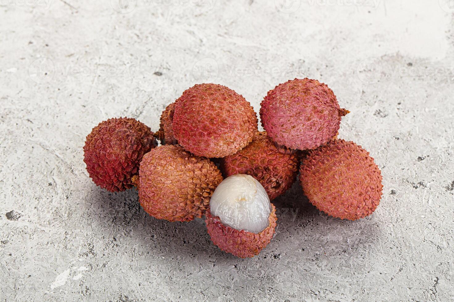 Sweet tasty tropical fruit Lychee photo