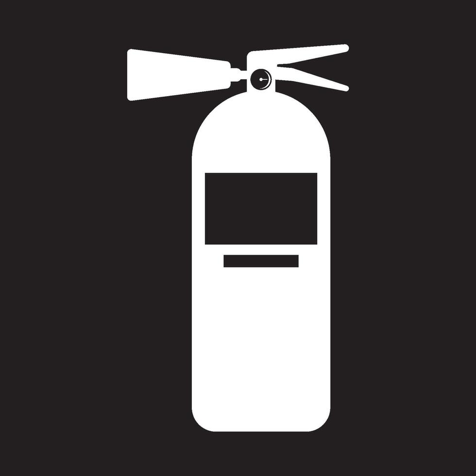 fire extinguisher icon design vector