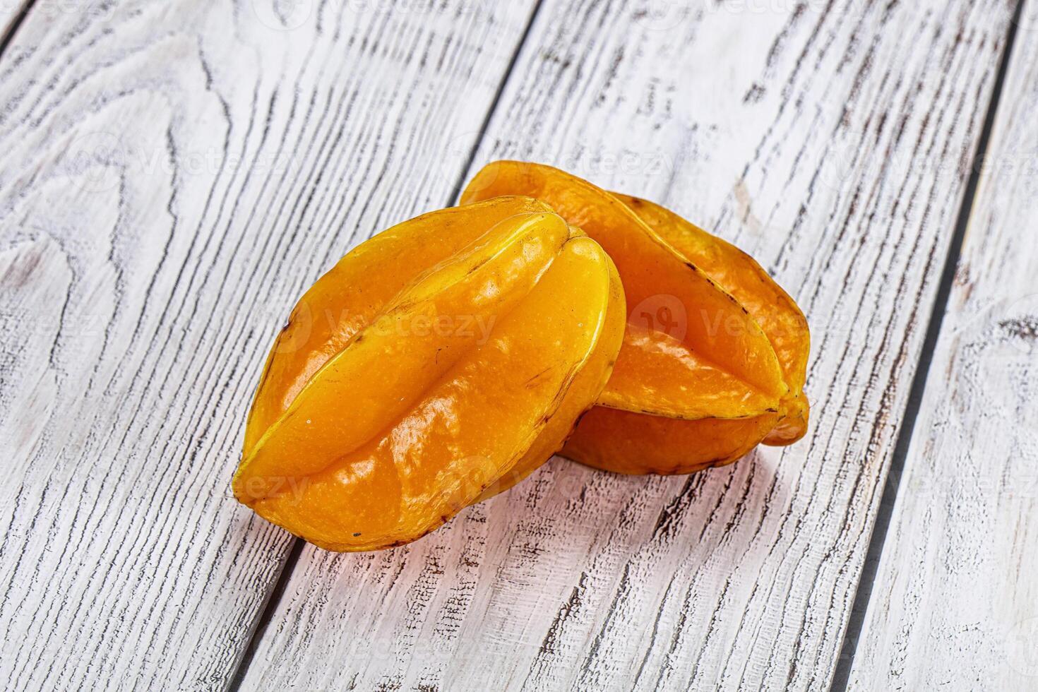 Tropical sweet delicous fruit - carambola photo