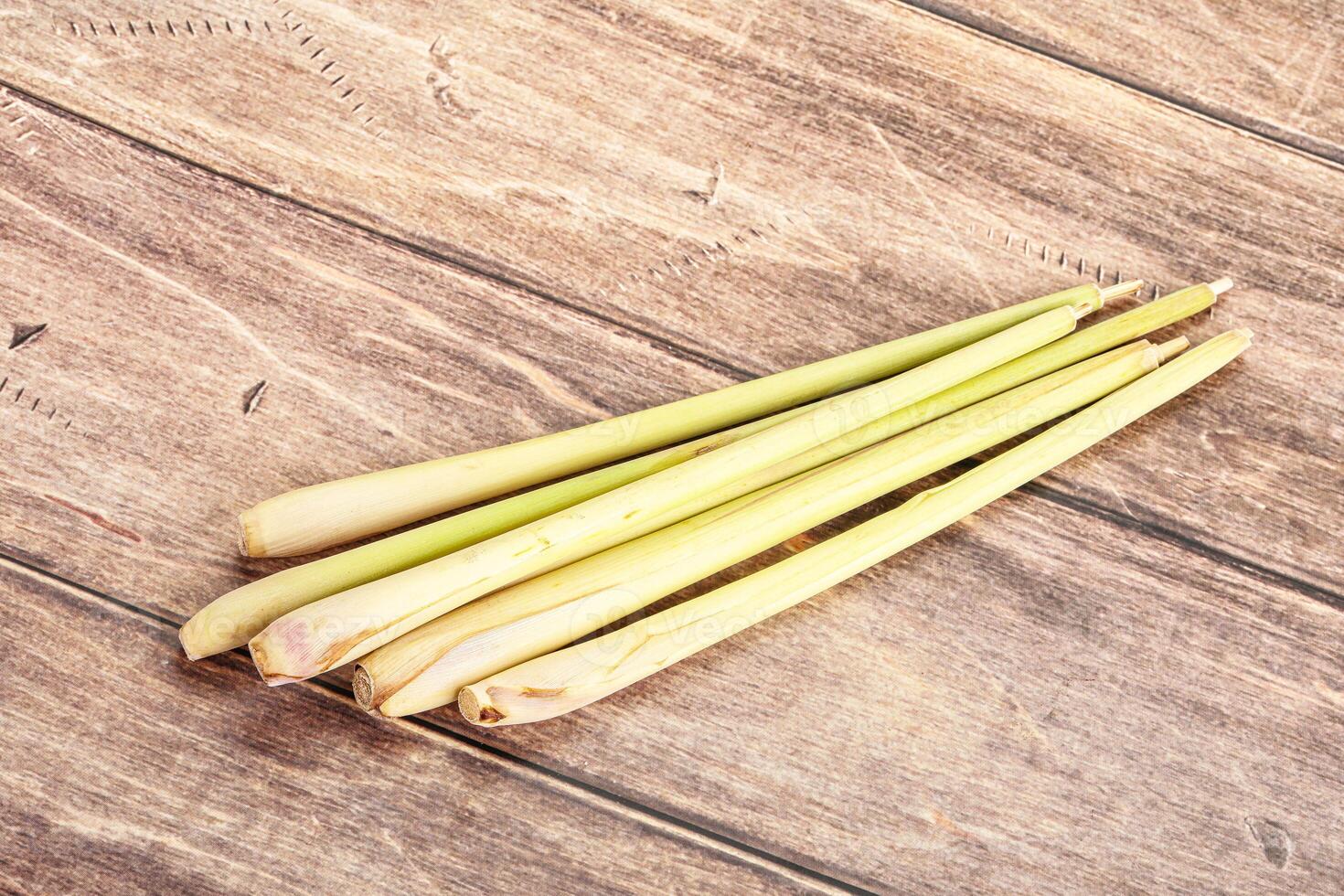 Green lemongrass stem aroma seasoning photo