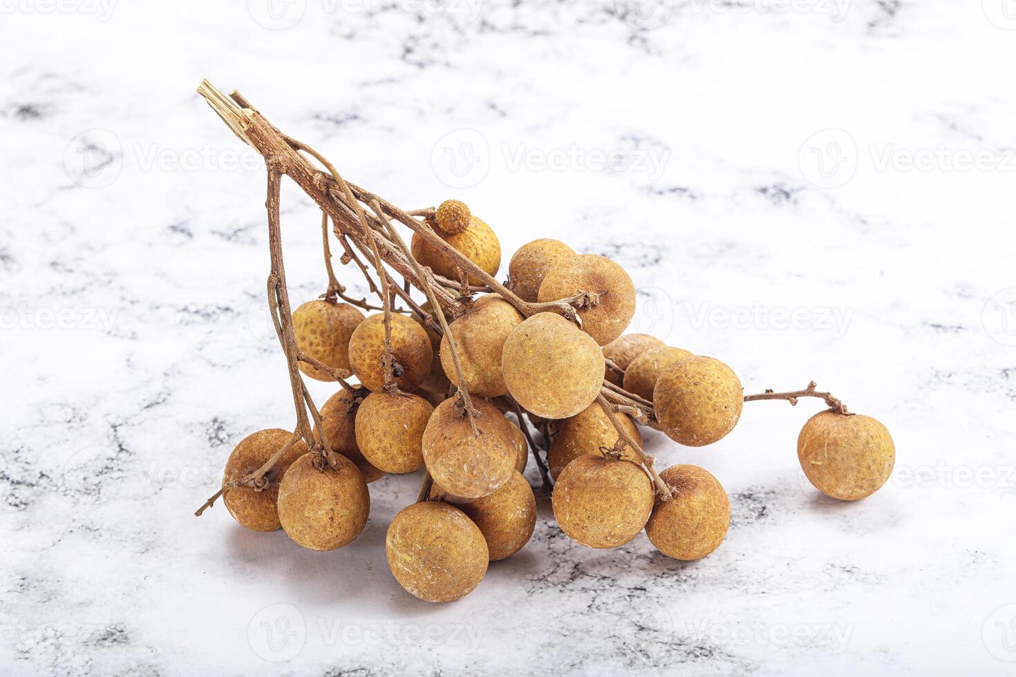 Ripe sweet tropical Longan fruit photo