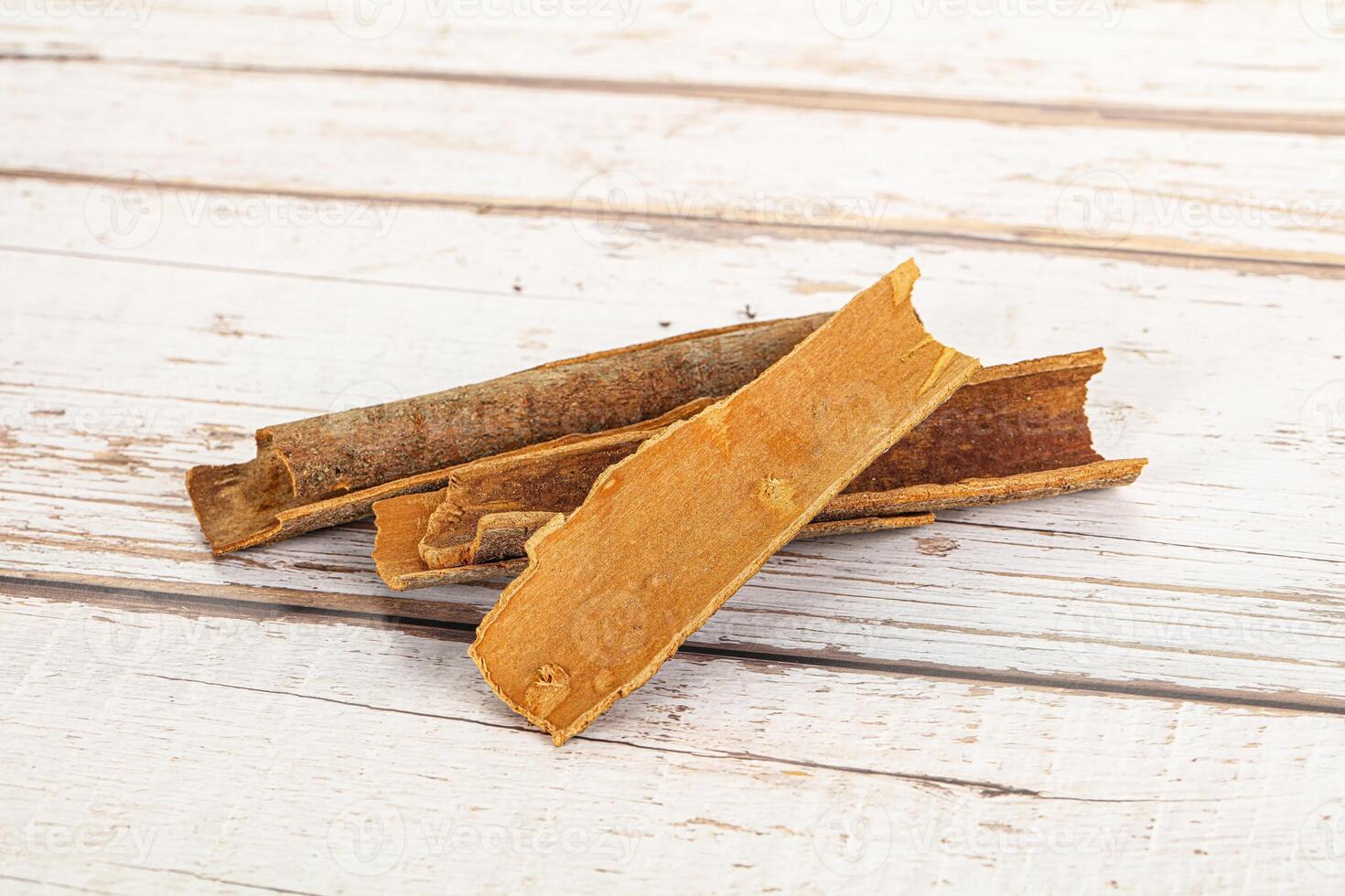 Natural wild organic cinnamon aroma photo
