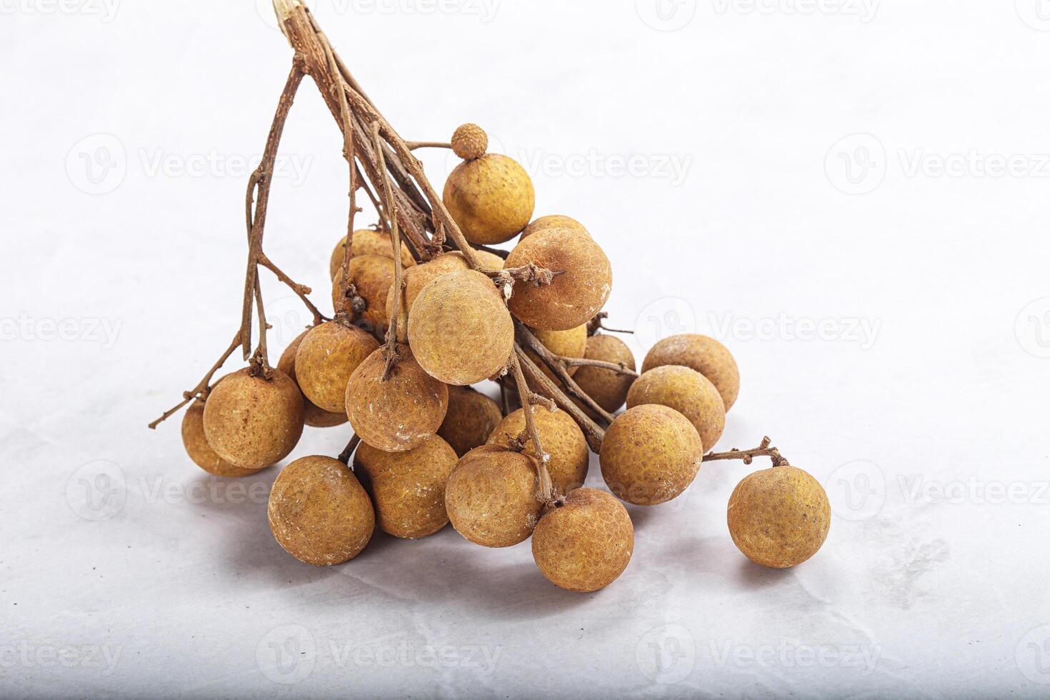 Ripe sweet tropical Longan fruit photo