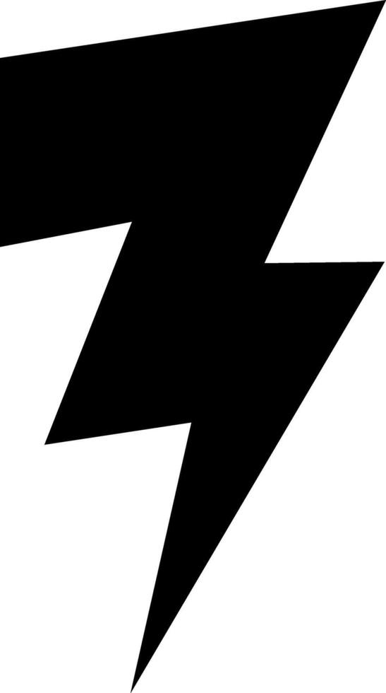 Lightning flash icon symbol sign isolated on white background design. Illustration vector