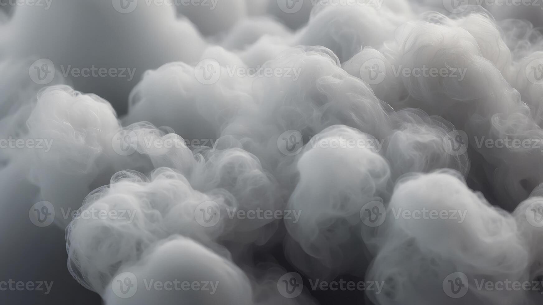 Abstract swirl of clouds in a soft gray color palette. photo