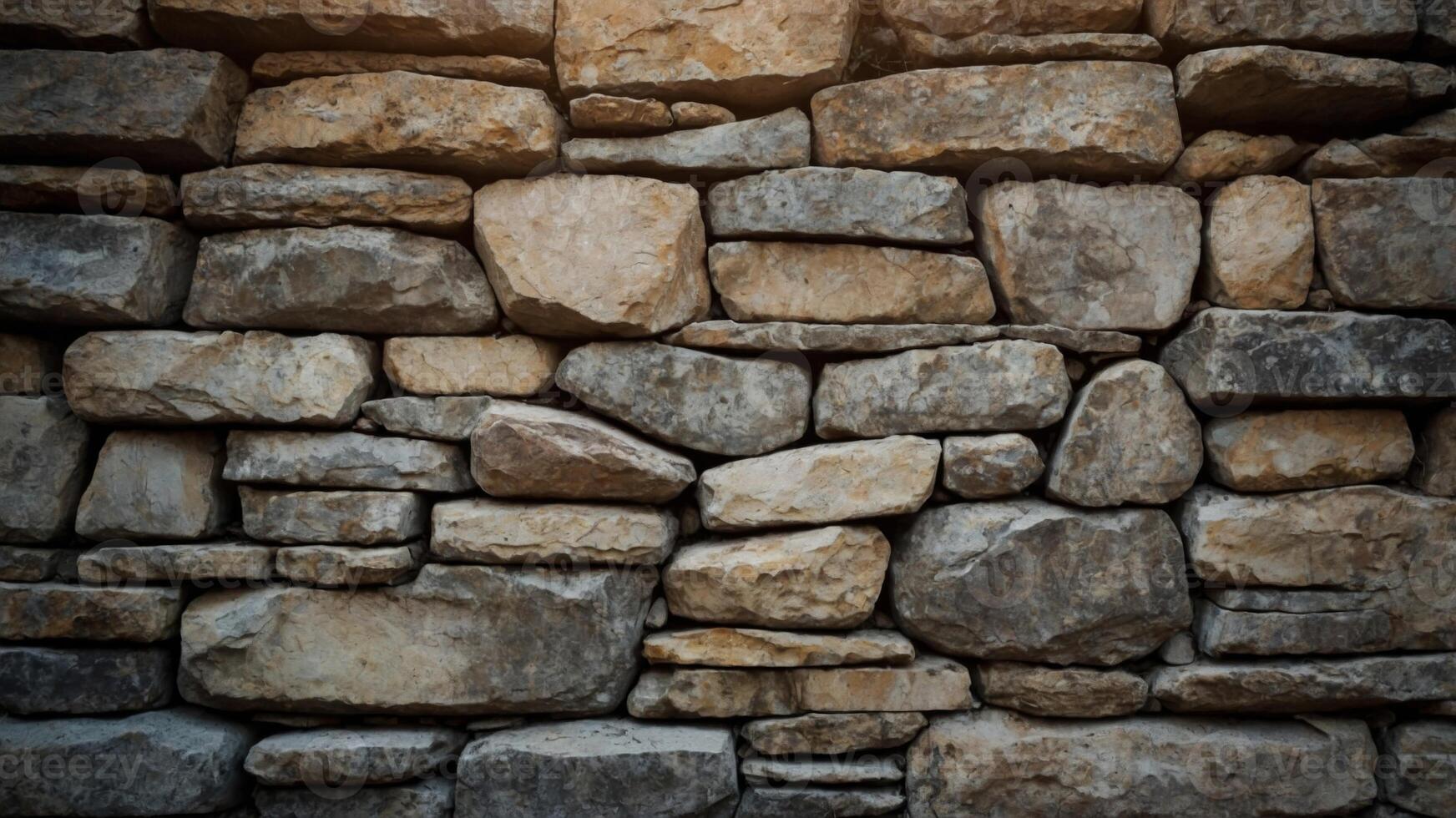 surface rock grungy and background stonework weathered with room Rural. photo