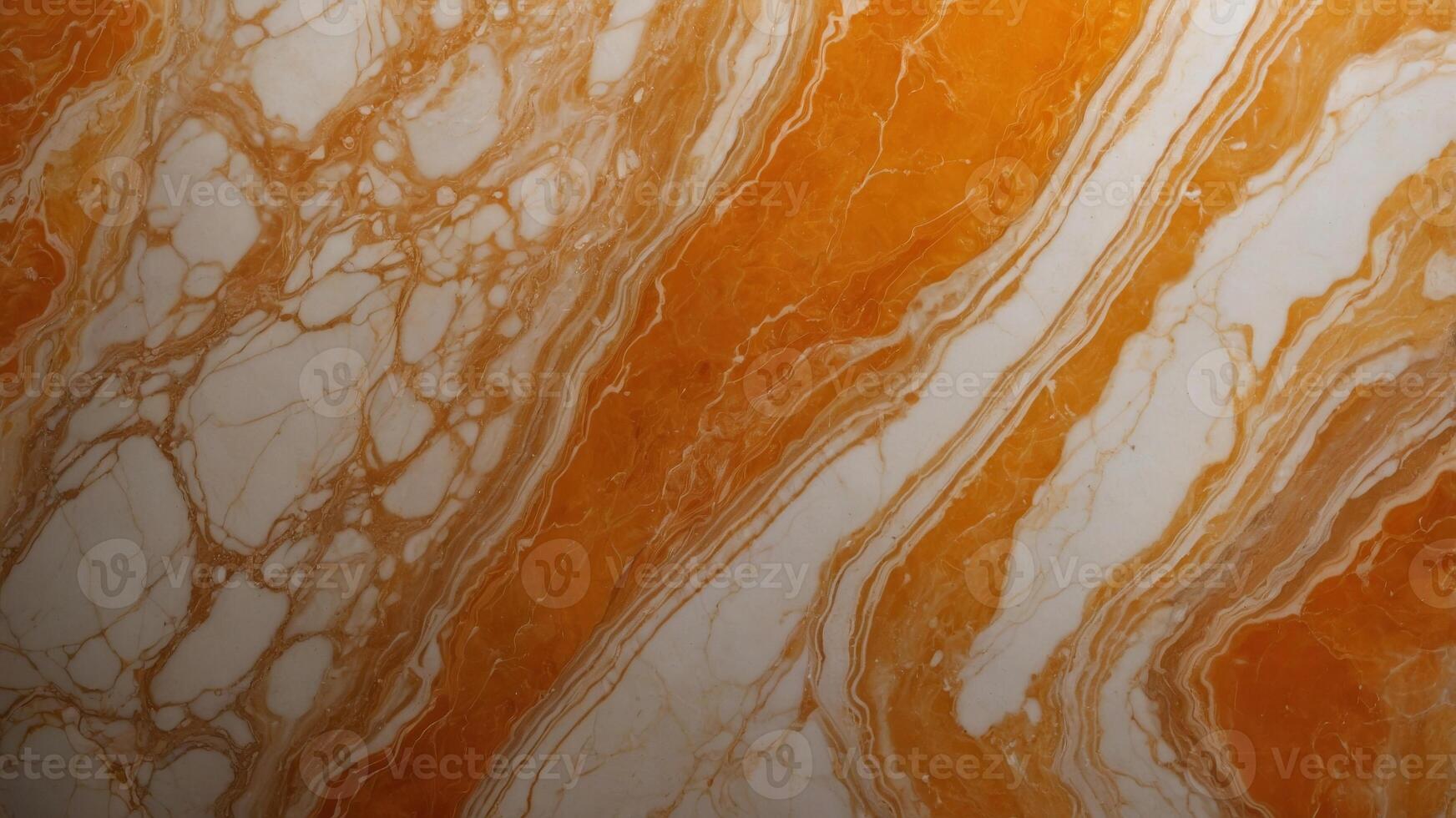 Close up of an orange and yellow marble background. photo