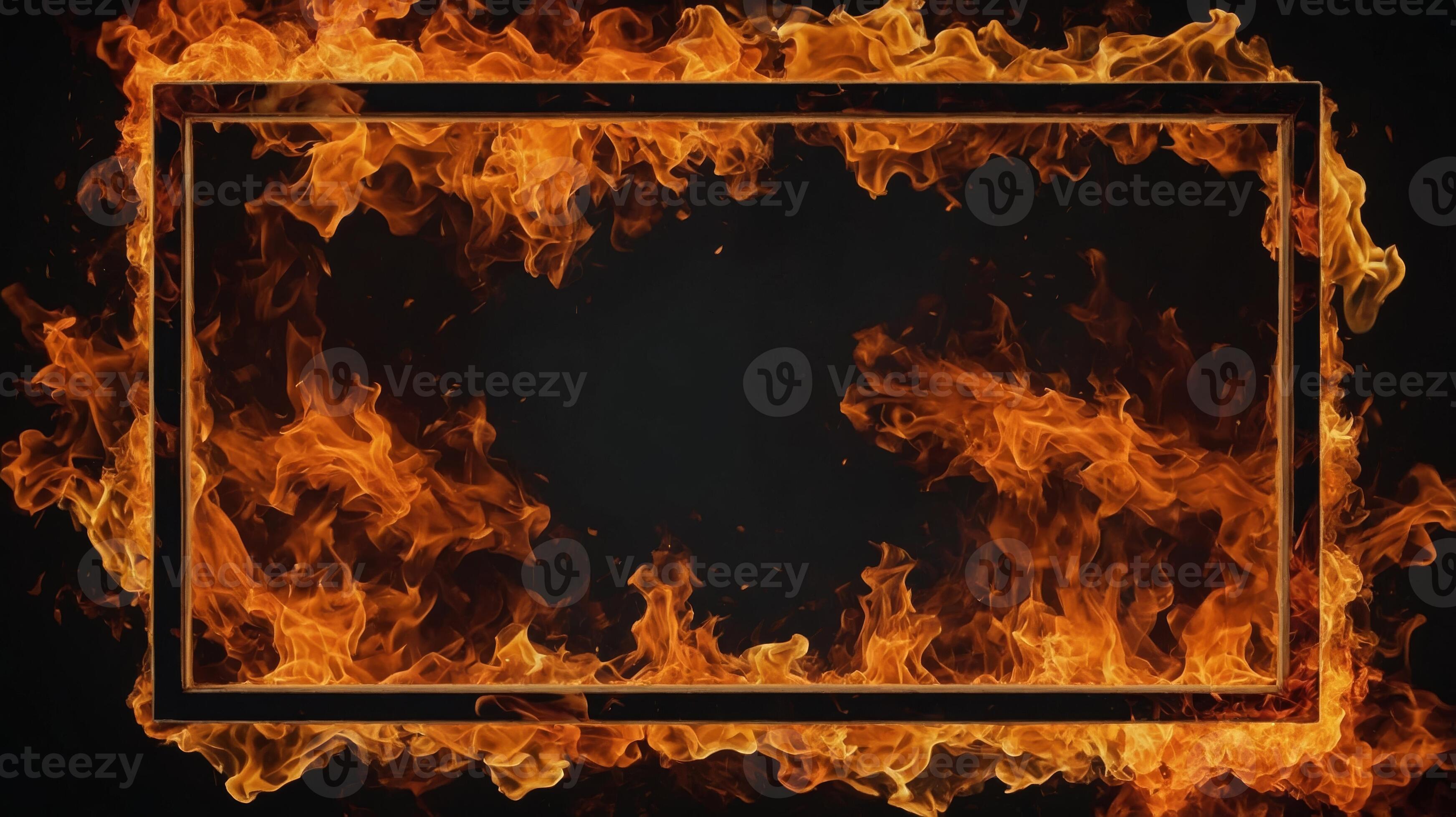 a-rectangular-fire-frame-with-