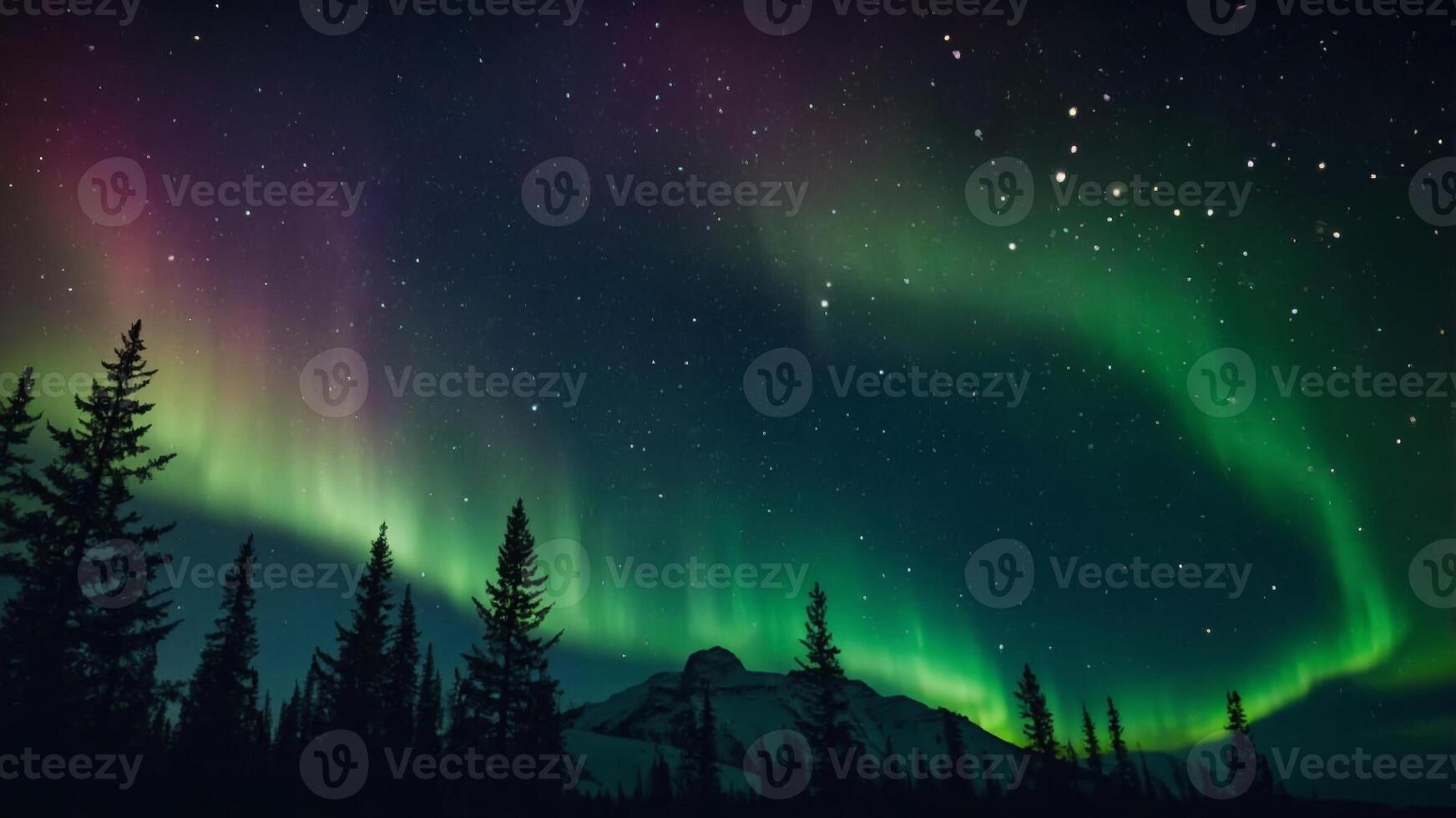 A dynamic background inspired by the Northern Lights. photo