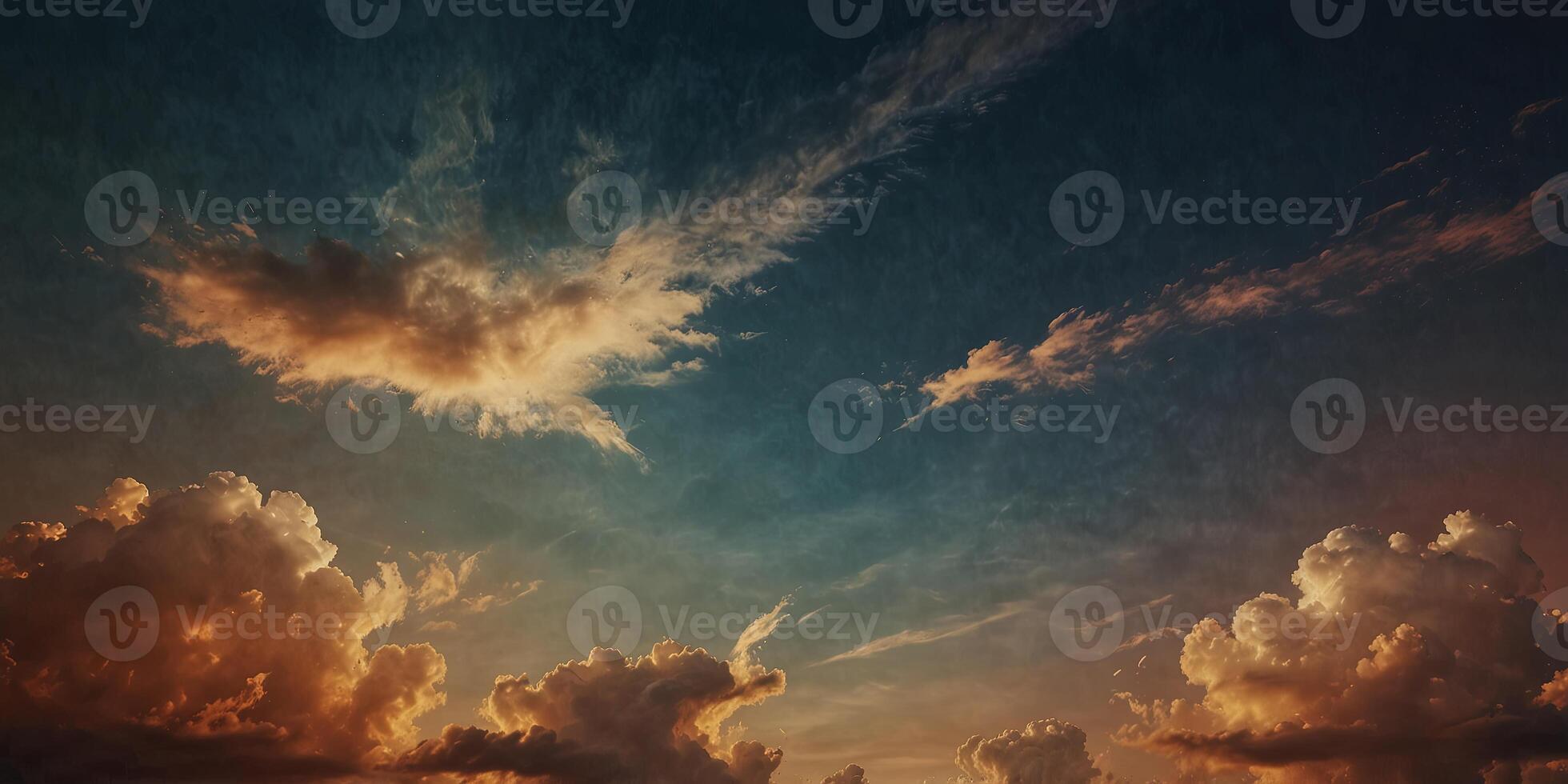 Clay colored background with abstract sky. photo