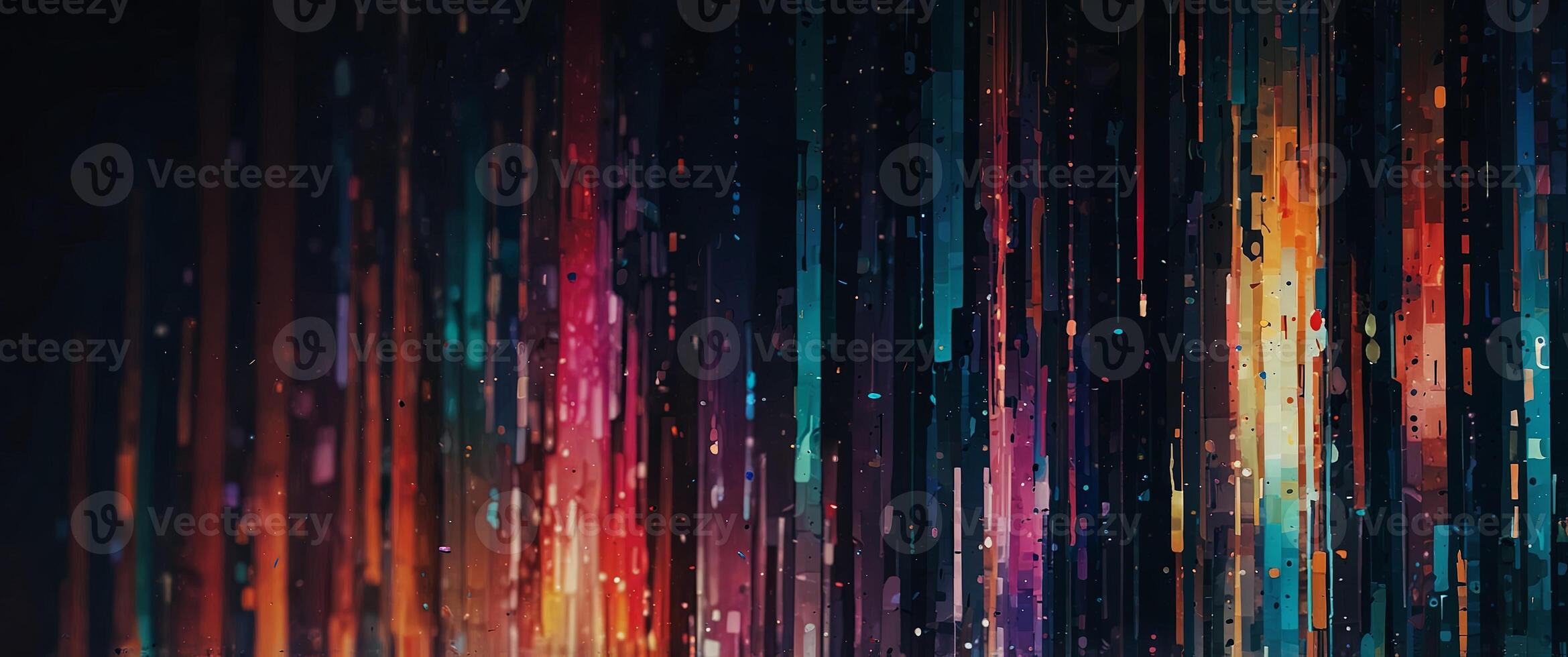 Glitch Art Canvas - Utilize the aesthetics of digital glitches such as corrupted data and pixel errors. photo