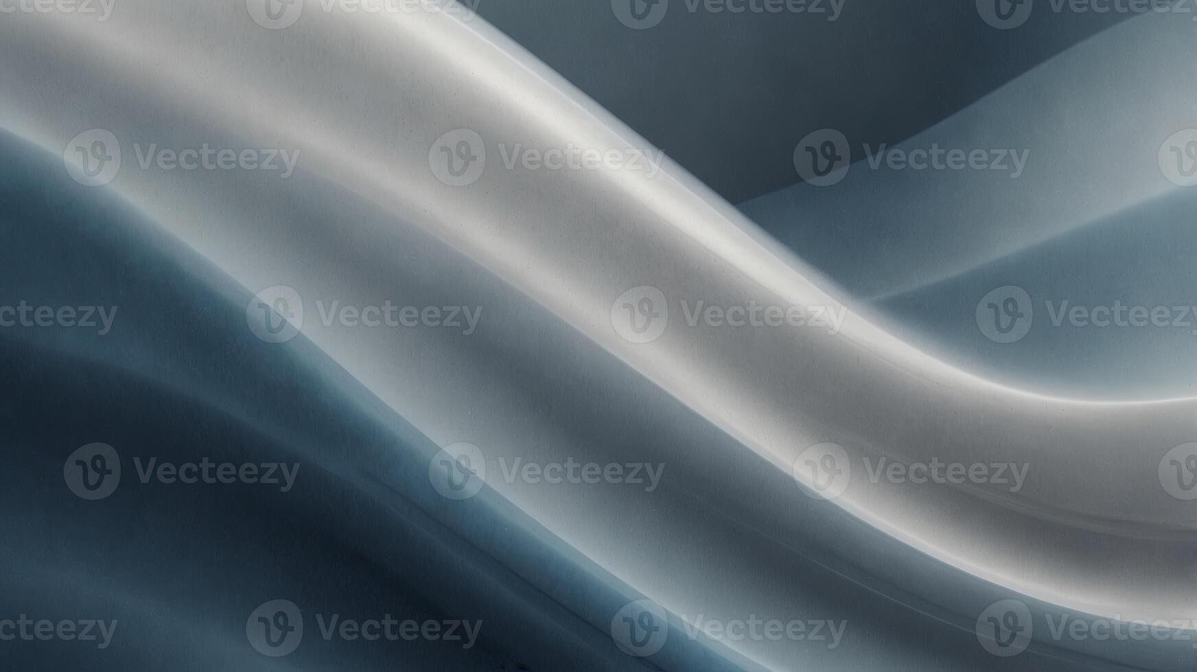 Abstract background with smooth, flowing white and blue gradients, horizontal image featuring gentle, wavy lines and a cool, calm aesthetic,. photo