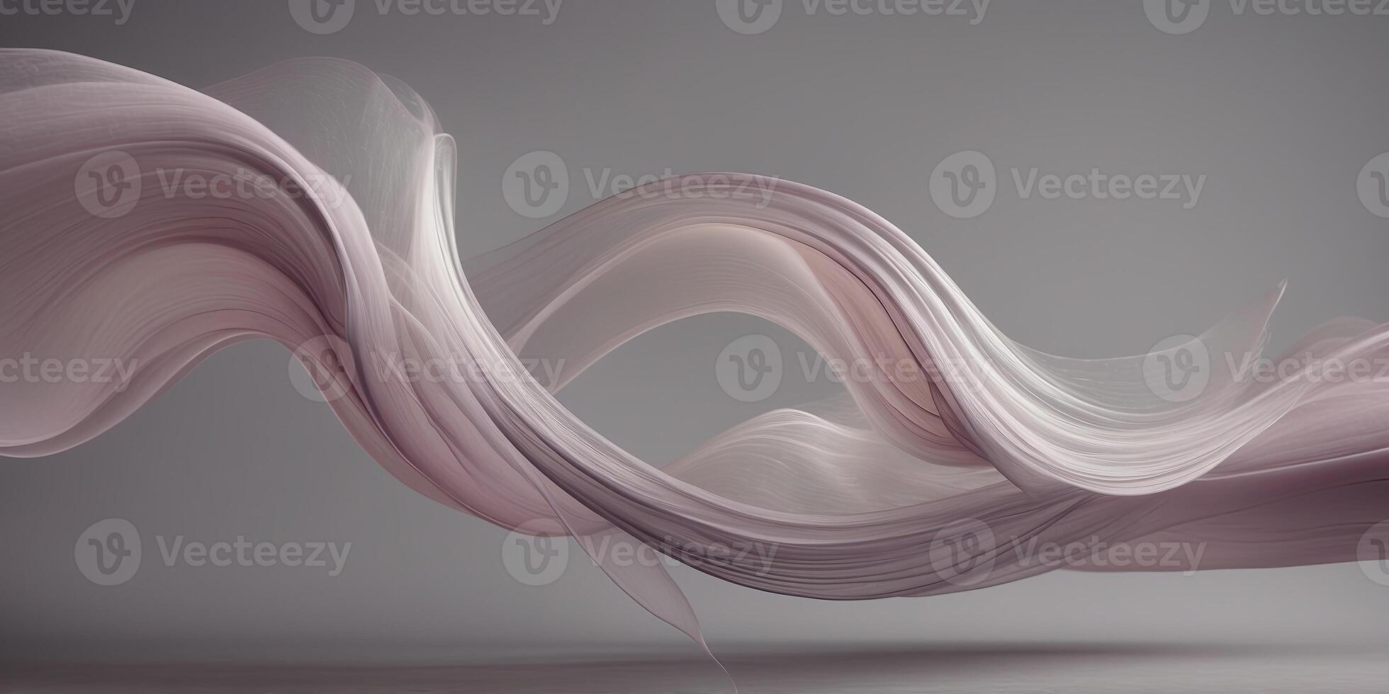 moving header with silver old mauve and pastel gray colors dynamic curved lines with fluid flowing waves and curves. photo