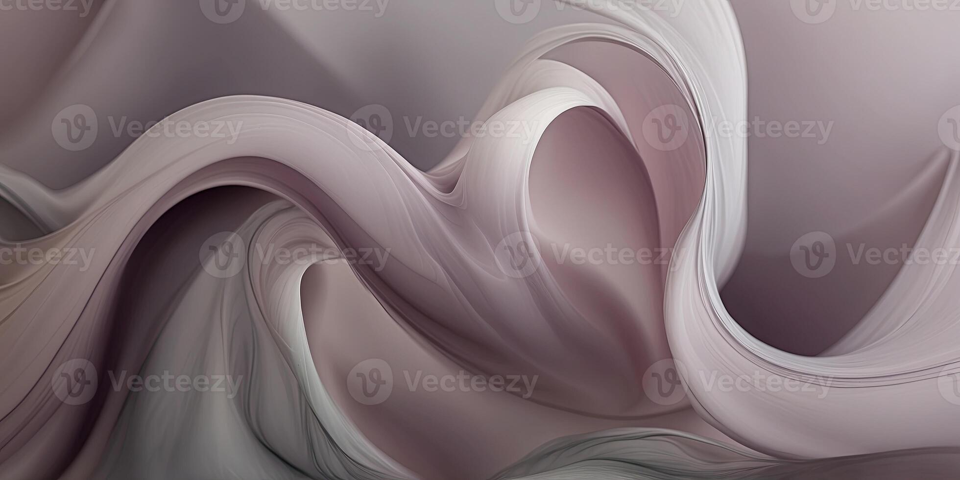 moving header with silver old mauve and pastel gray colors dynamic curved lines with fluid flowing waves and curves. photo