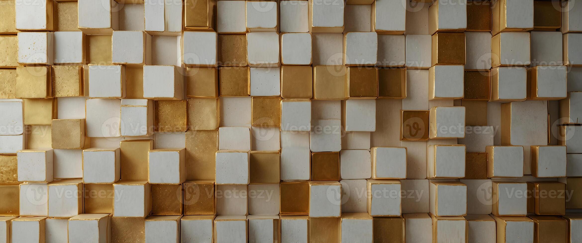 Modern white and gold abstract digital square business concept background bright luxury square gold abstract background design. photo