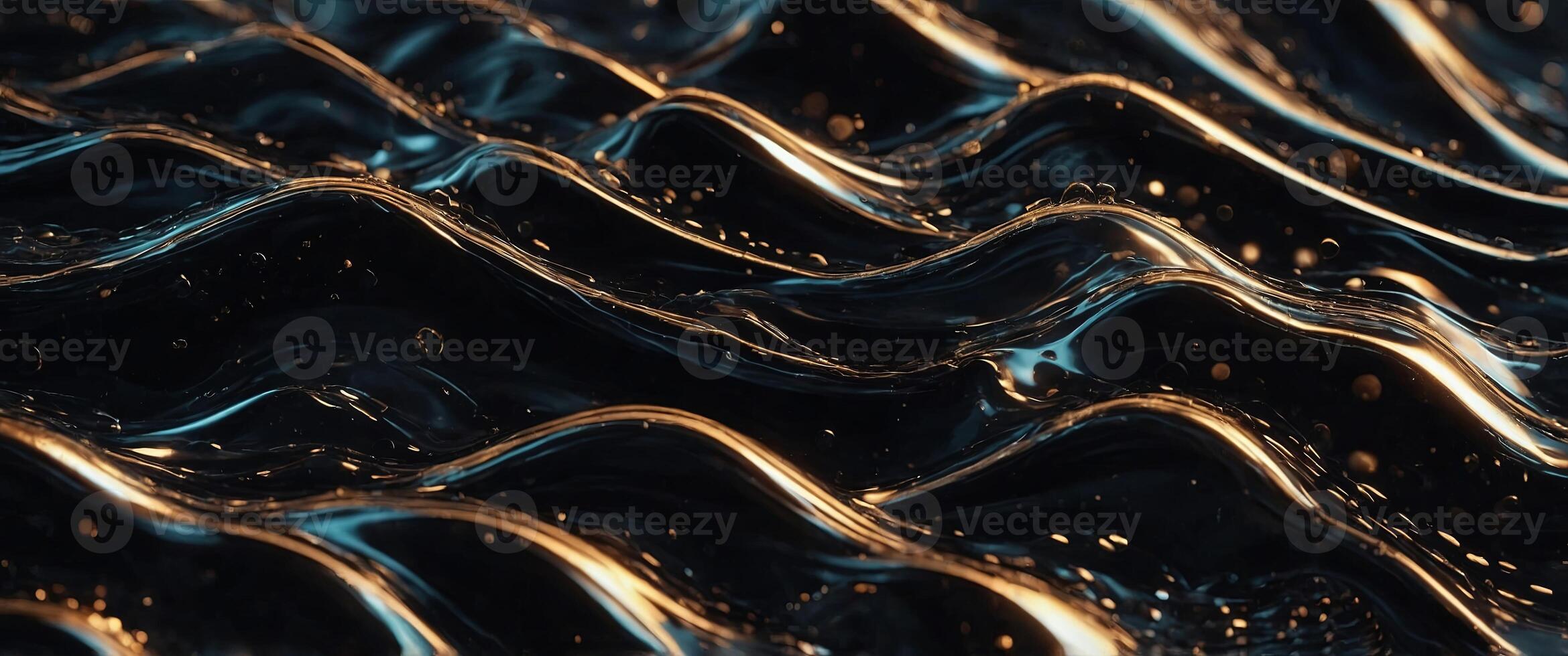 Luxury abstract wave background modern black background wave light digital modern business background. photo
