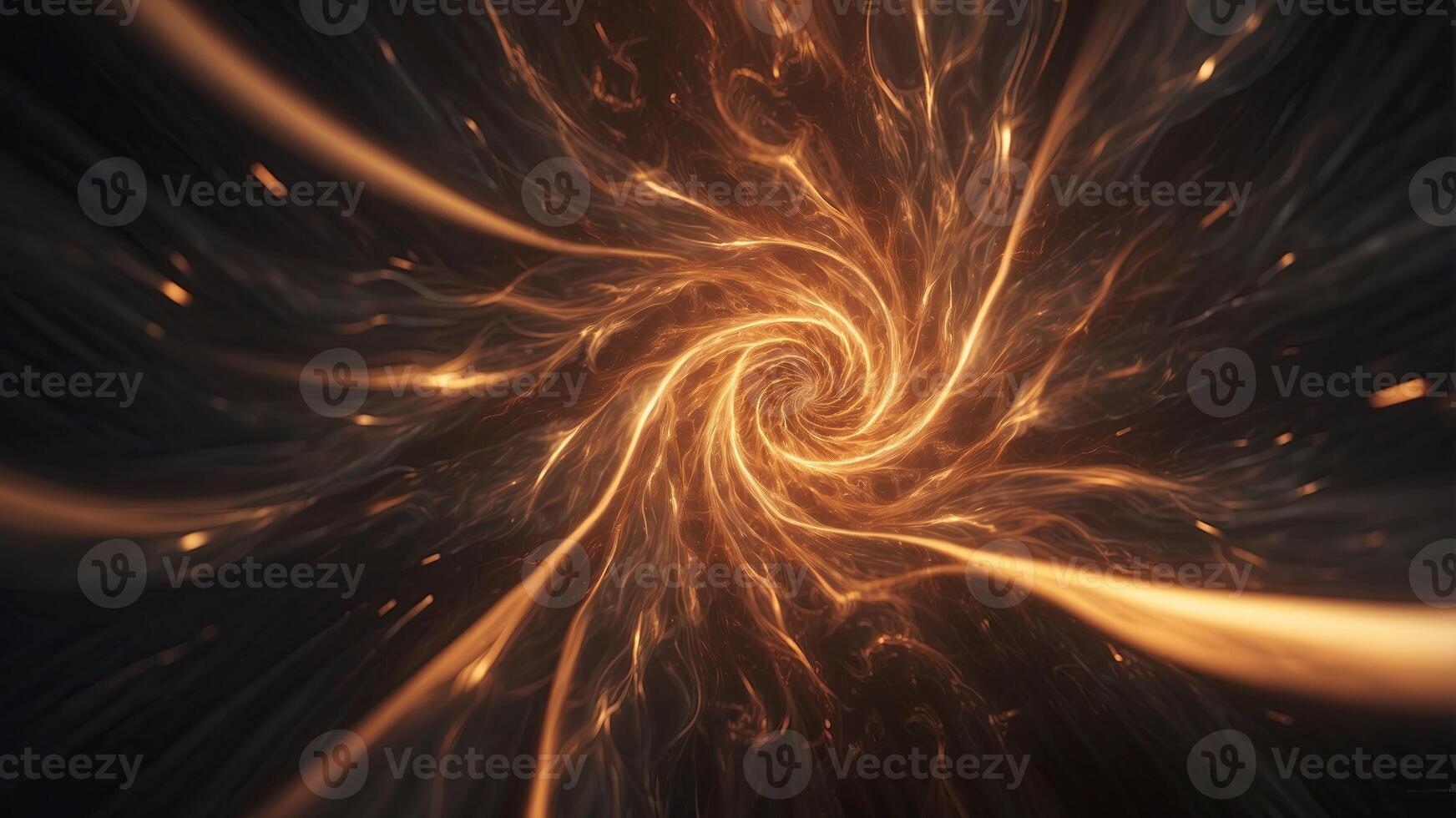 Fiery Spiral of Power and Destruction in a Monochromatic World A Stunning Visual Representation of Chaos and Transformation. photo