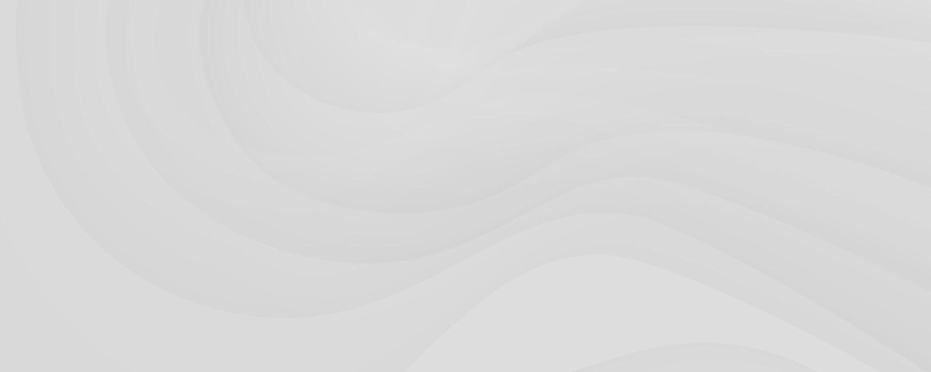 Abstract White Wave Background vector