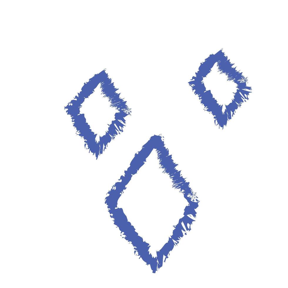 Playful Scribbles Shape Nine vector