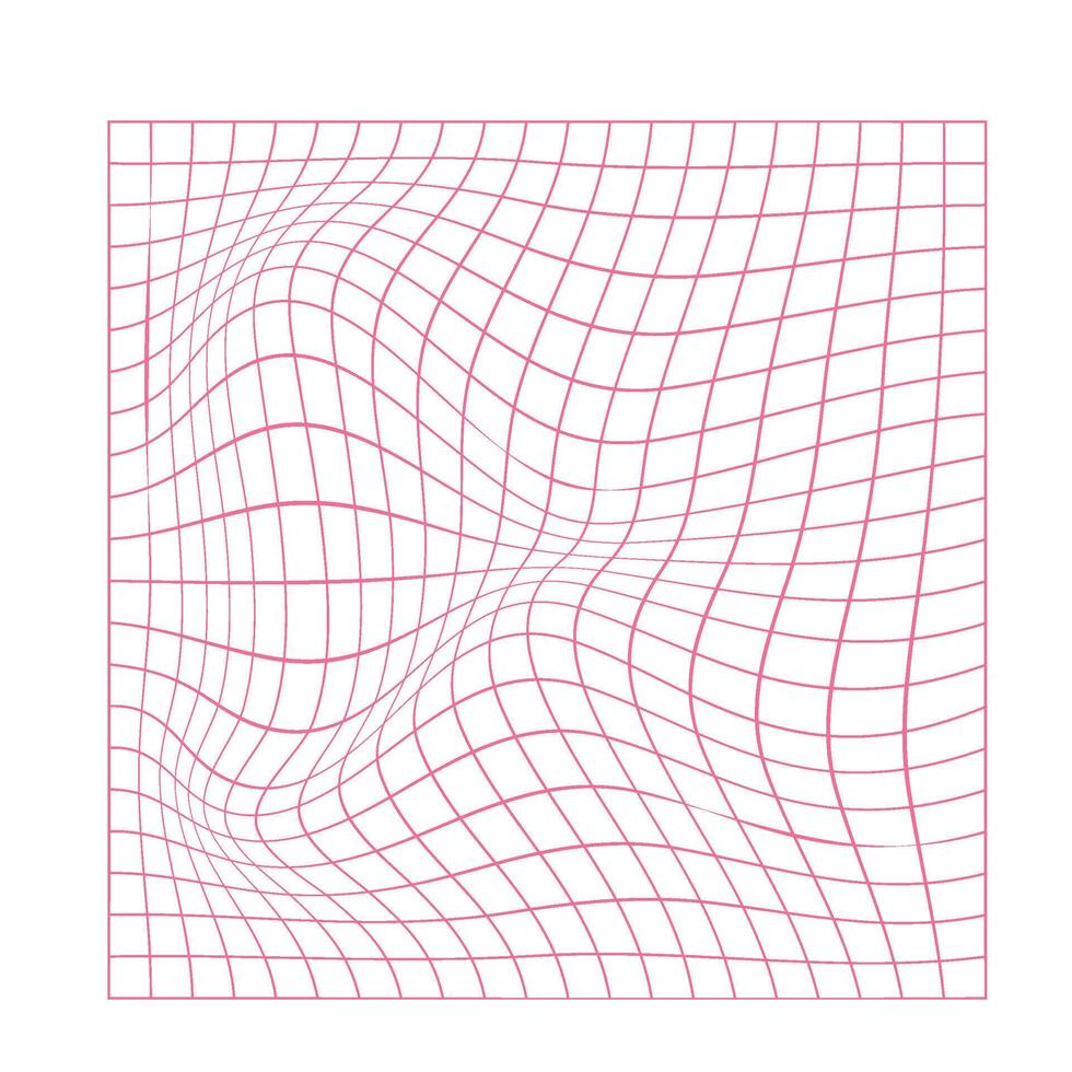 3D Wireframe Unique Three vector